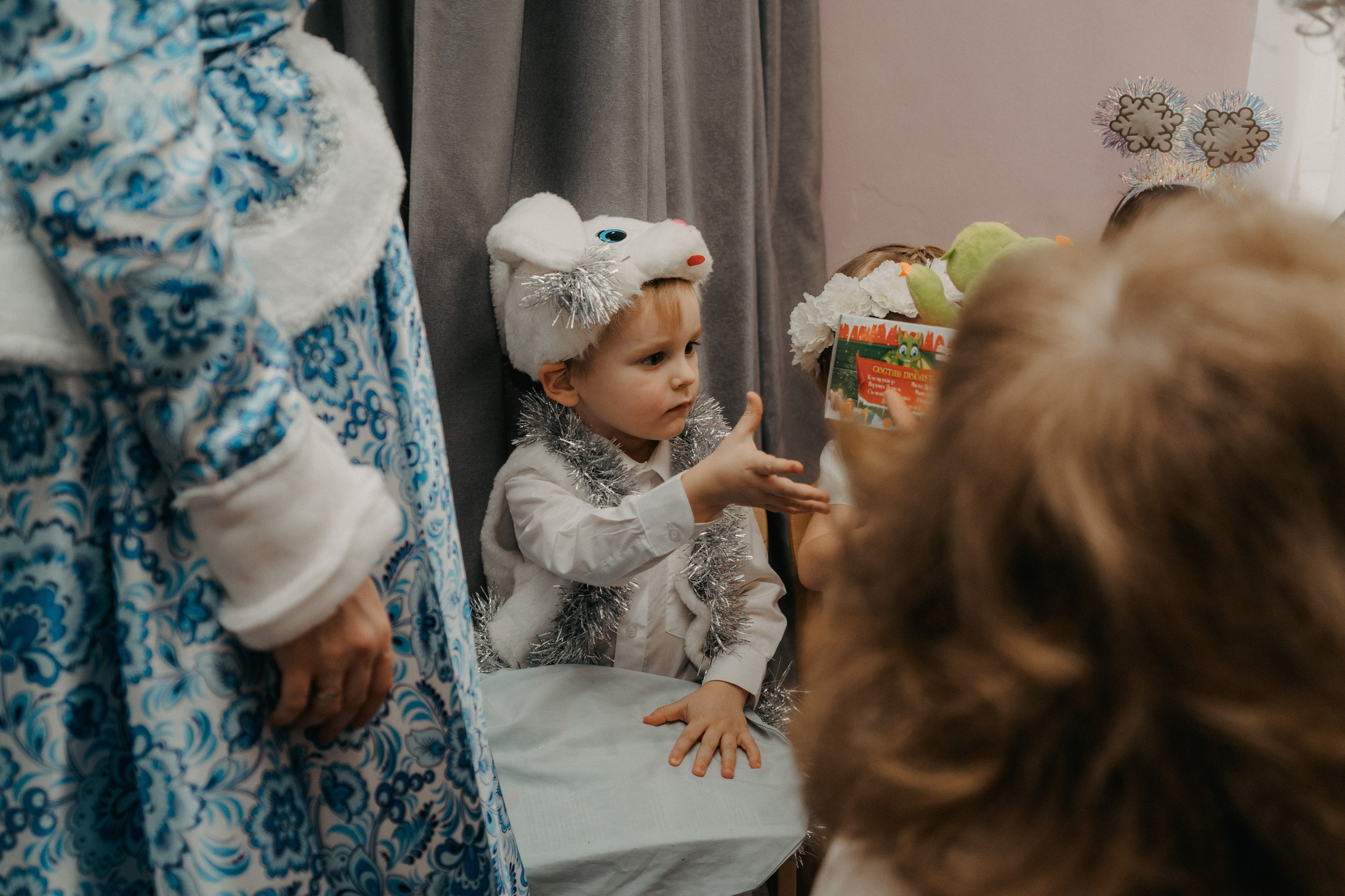 Утренник новогодний «Солнышко». Семейный lifestyle фотограф в Ростове-на-Дону