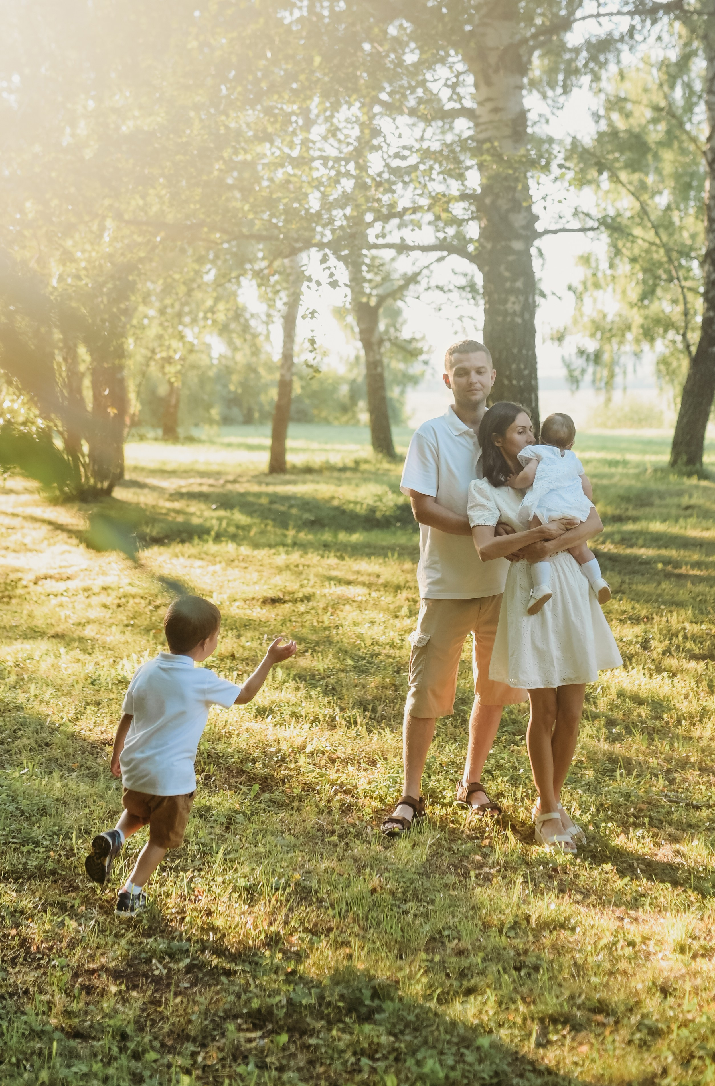 Семейные фотопрогулки. Семейный фотограф Олеся Батурина Рязань