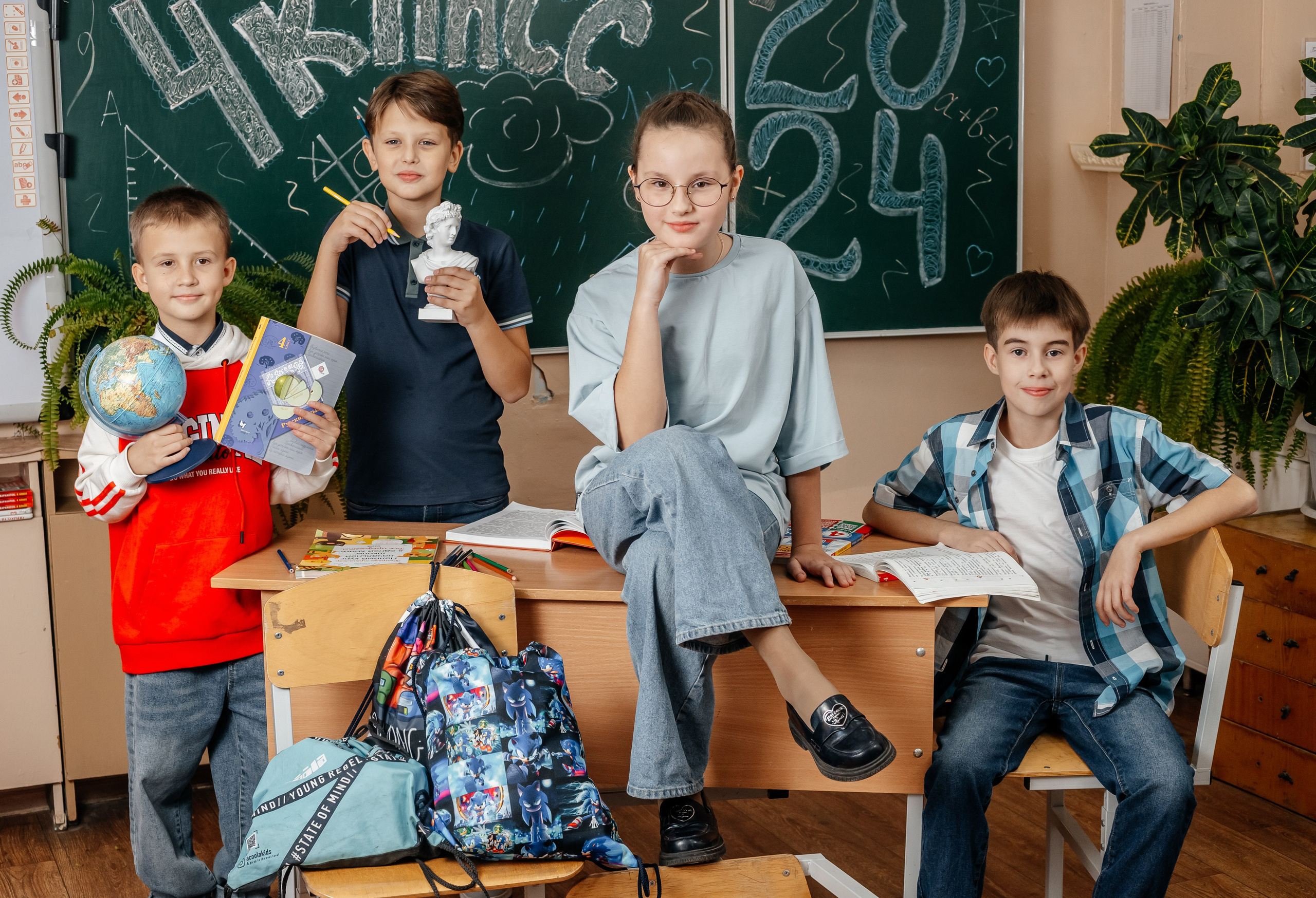 4 кл сьемка в Школе. Ольга Плаксина фотограф в Саратове