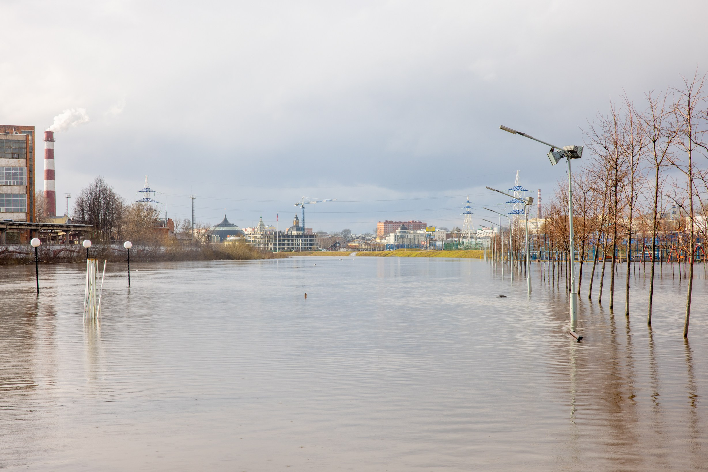 Паводок на Оке. Фотограф в Туле Крупский АнДРей. Фотостудия «КАДР71» в Туле
