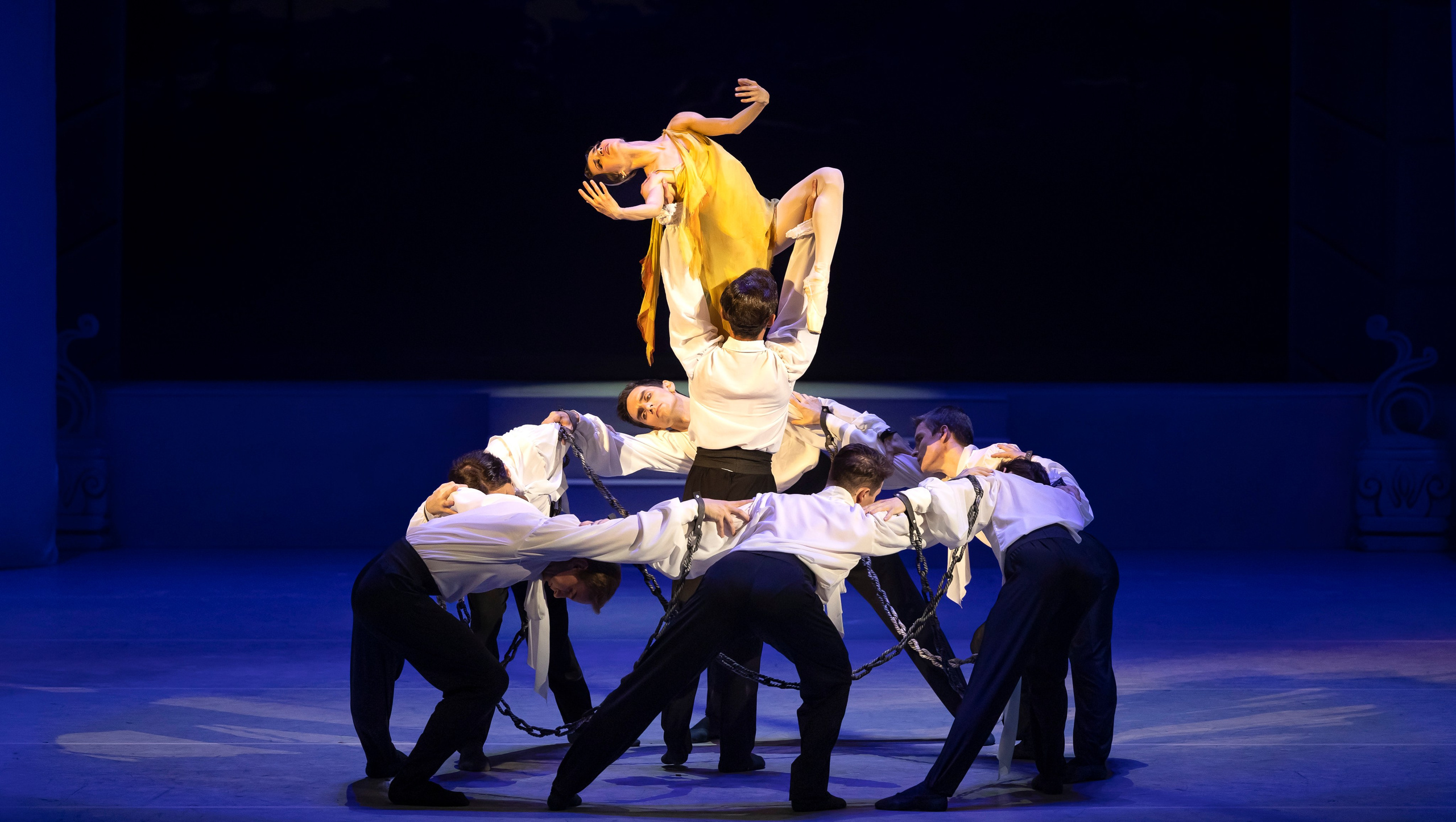 «Пушкин. сны после жизни» — премьера, Большой театр, балет Касаткиной и Василёва. Балетный фотограф Москва Майоров Николай