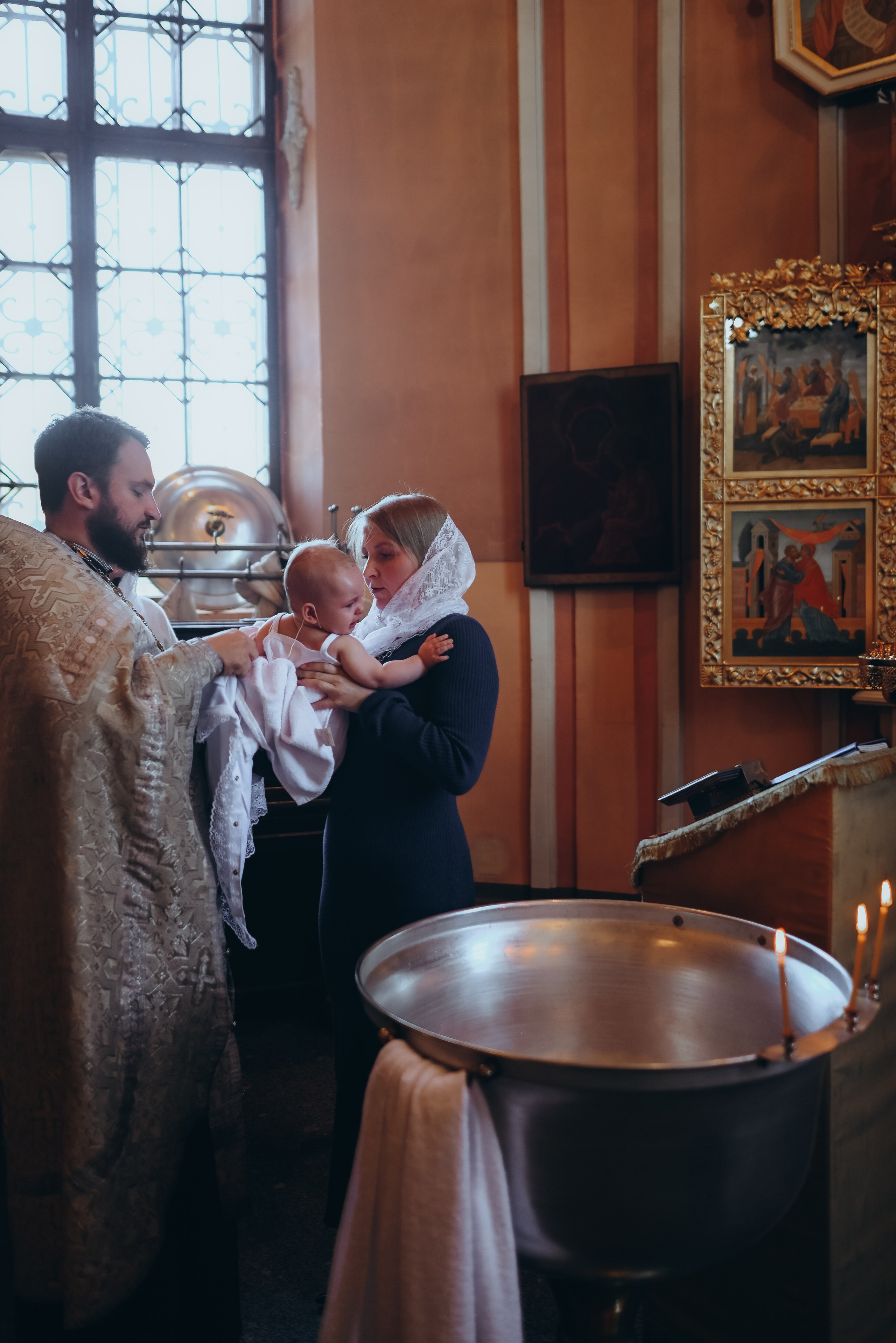 Крещение Любочки. Семейный и свадебный фотограф в Санкт-Петербурге Яна