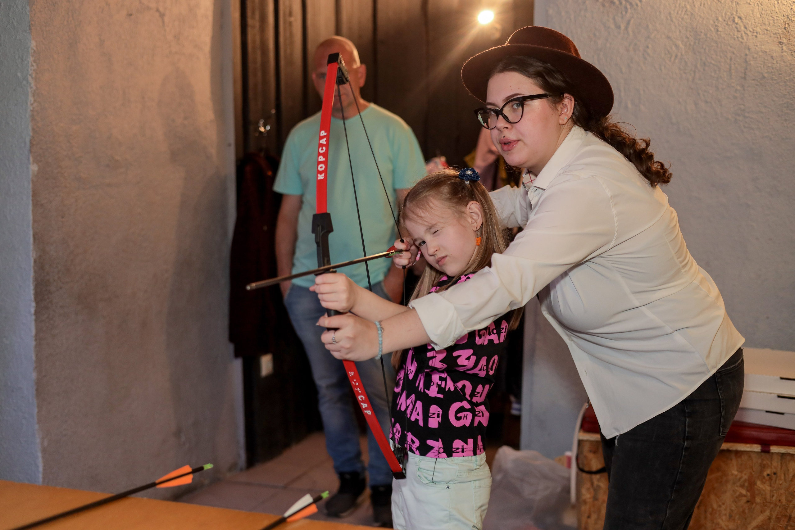 День рождение в стрелковом клубе. Фотограф Надршина Лилия