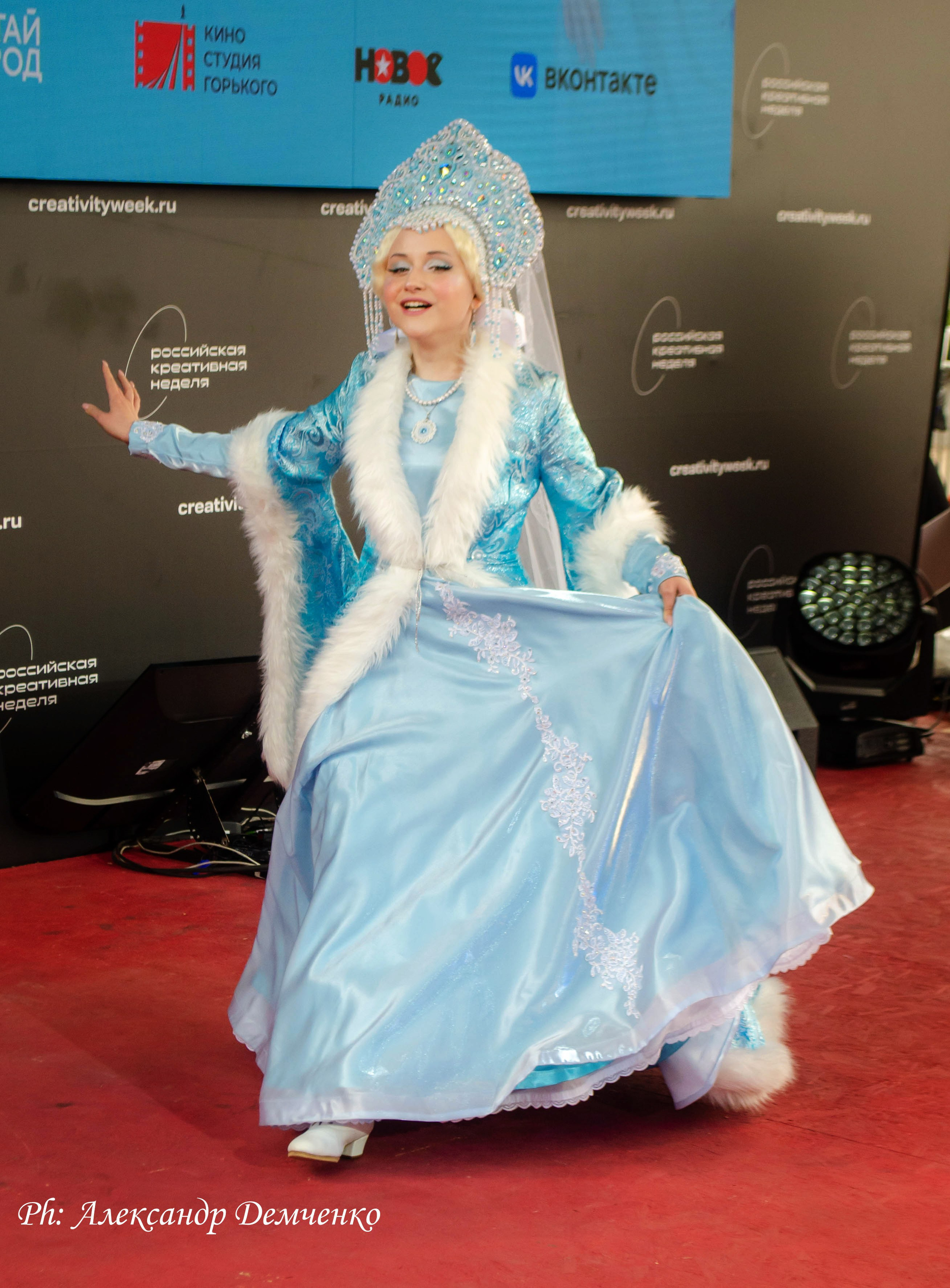 Фотосессия сцены в Москве на разных репортажных мероприятий