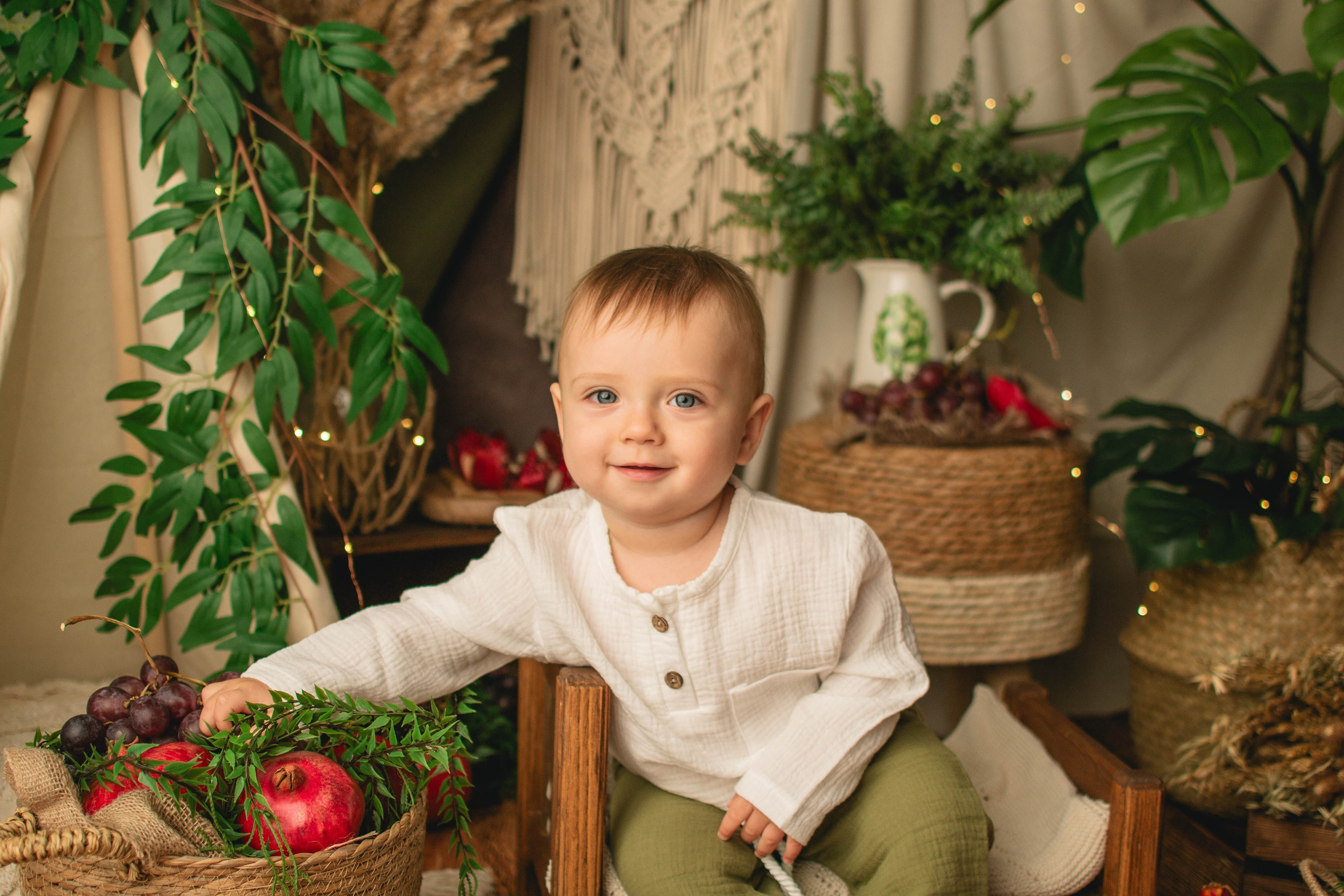 ГРАНАТОВЫЙ 2024. Фотограф новорождённых в Санкт-Петербурге Наталья Булгакова