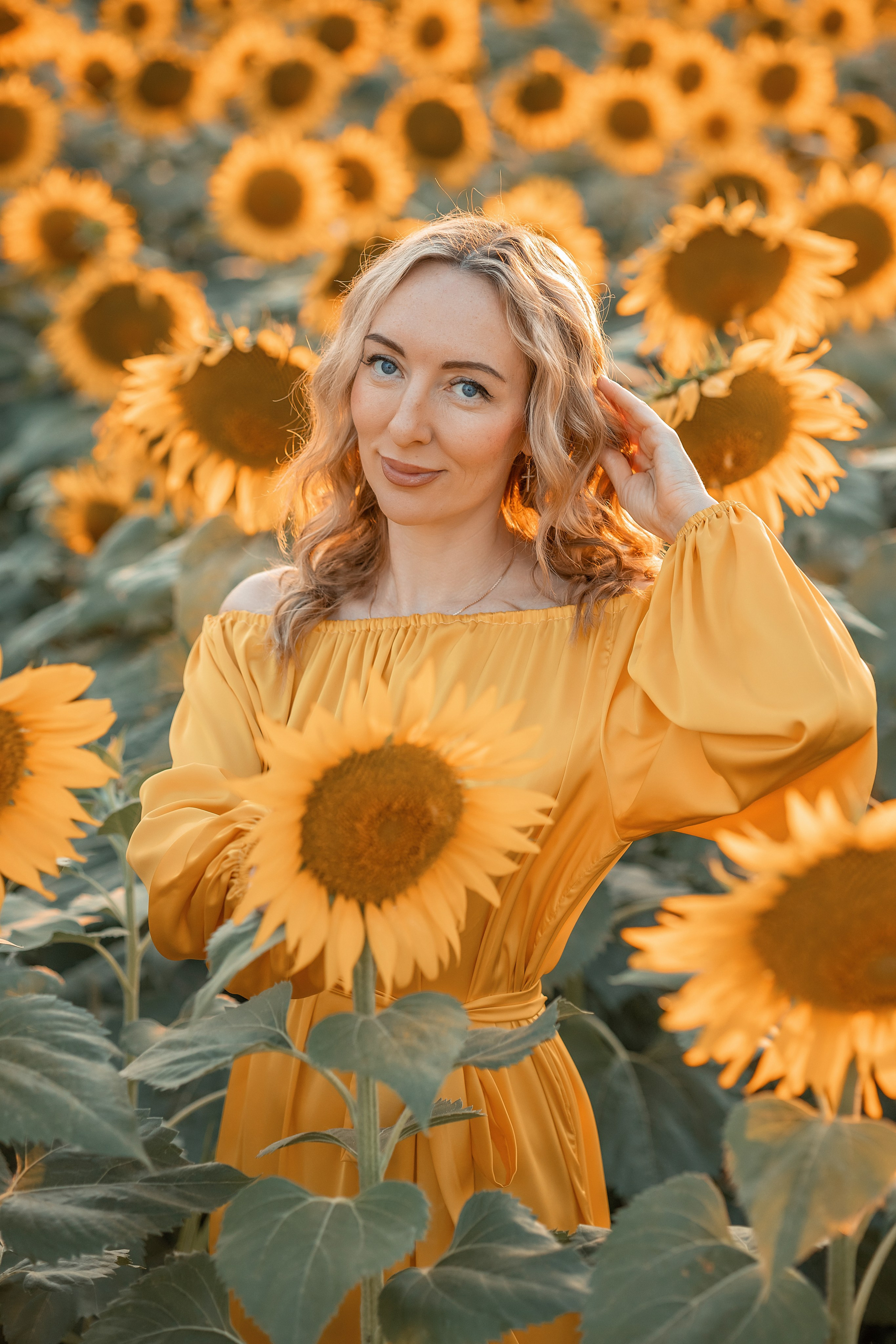 Солнечные подсолнухи. Художественный фотограф Анапа Александра Долбикова