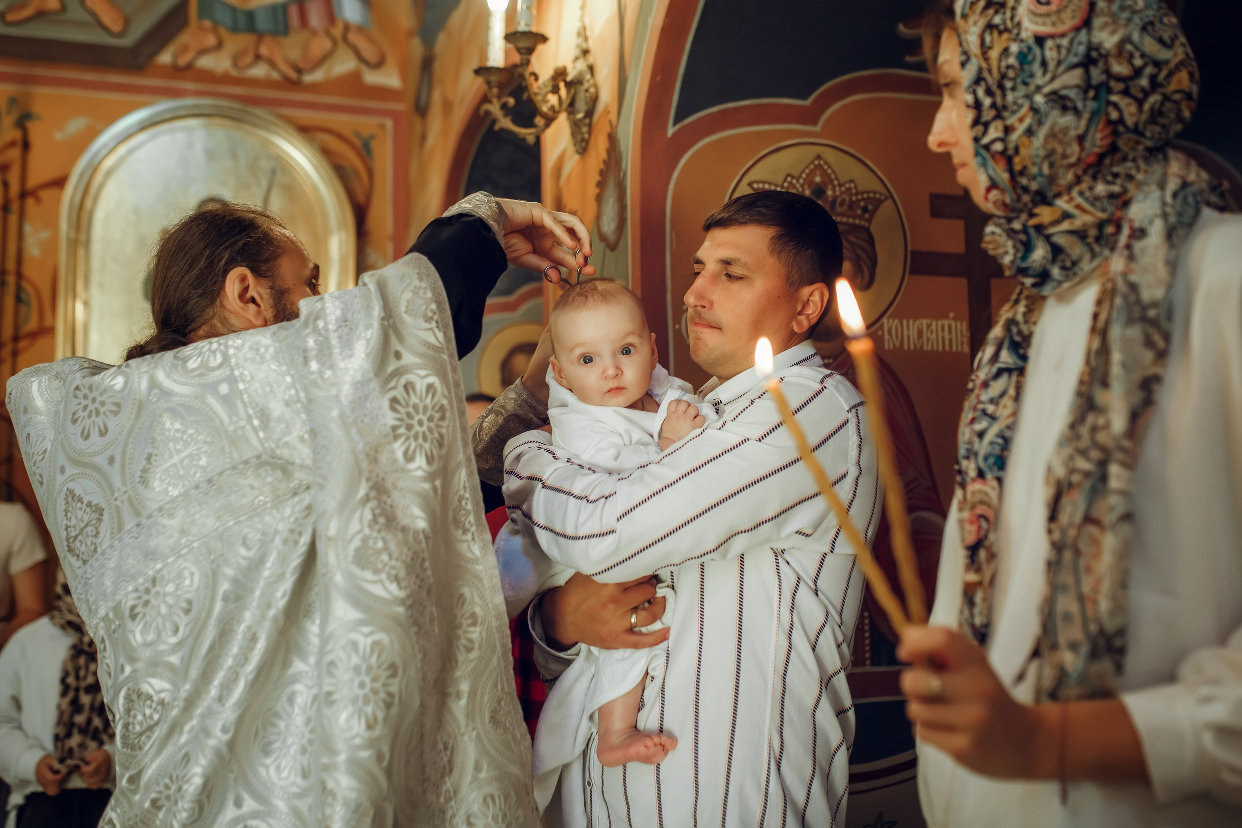 Крещение Эрика. Фотограф на Крещение, семейный фотограф в Москве