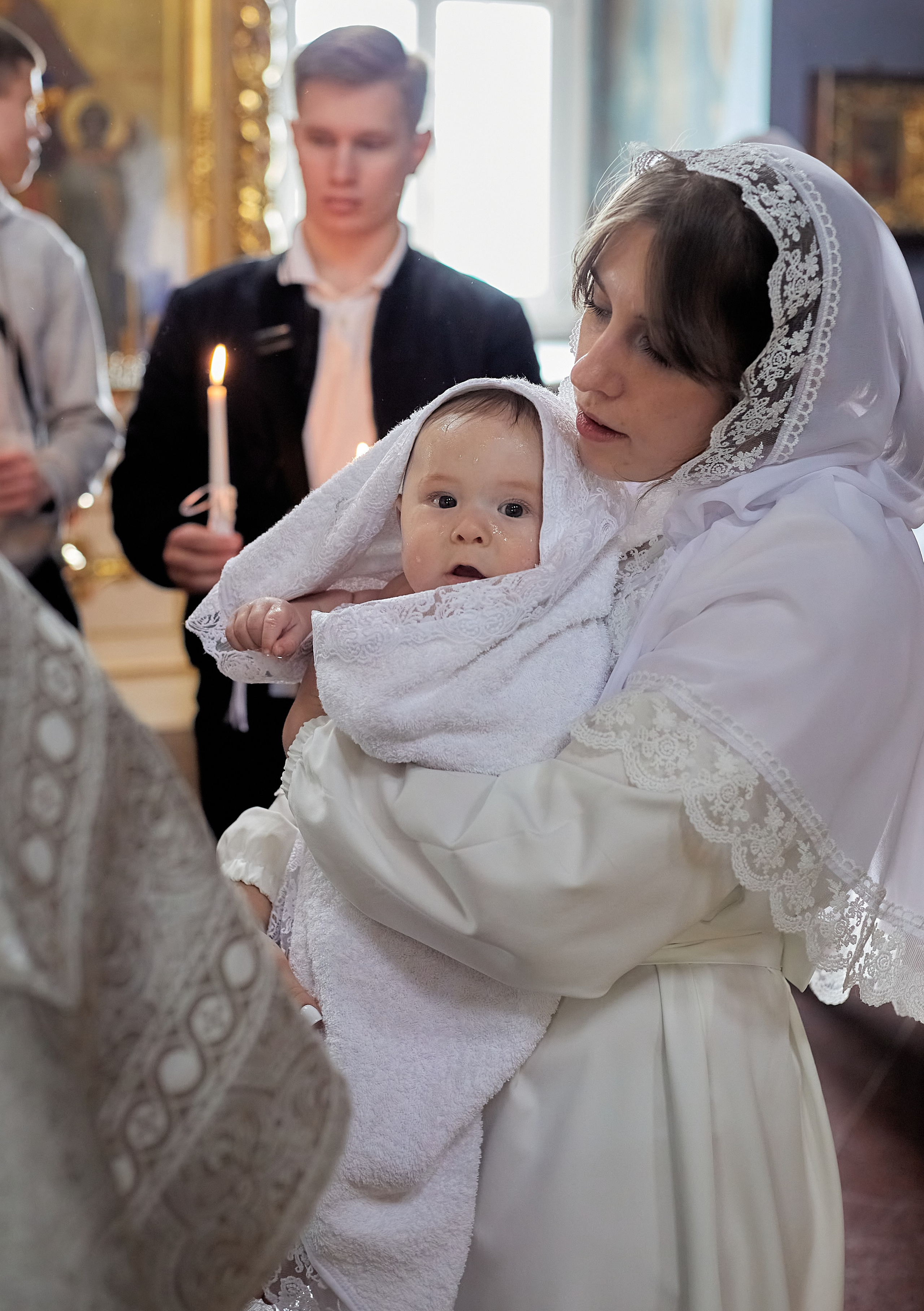Крещение Ярослава. Семейный и детский фотограф в Ярославле Юлия Галашина