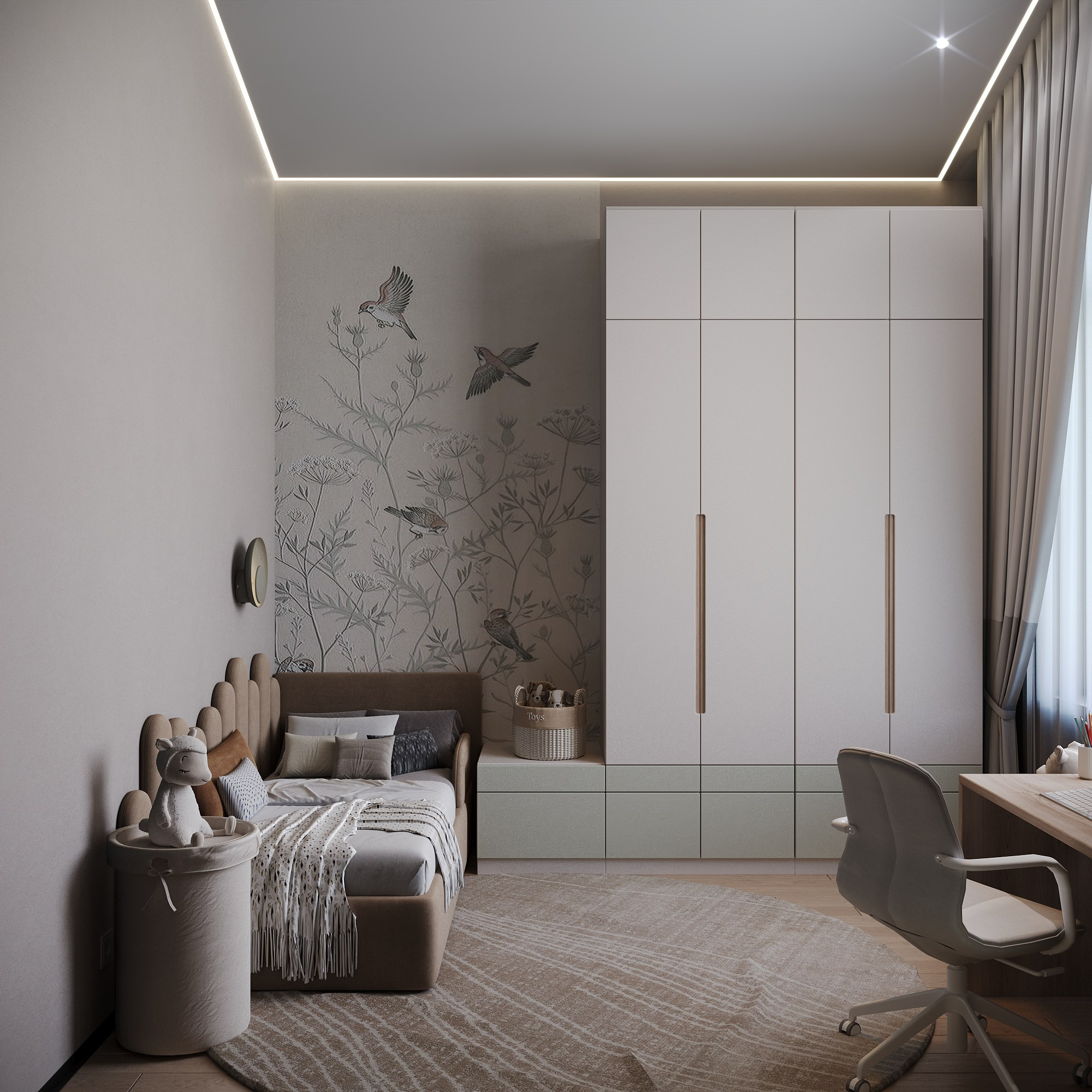 Пос. Европейский 2, 142 м². БК студия дизайна интерьера