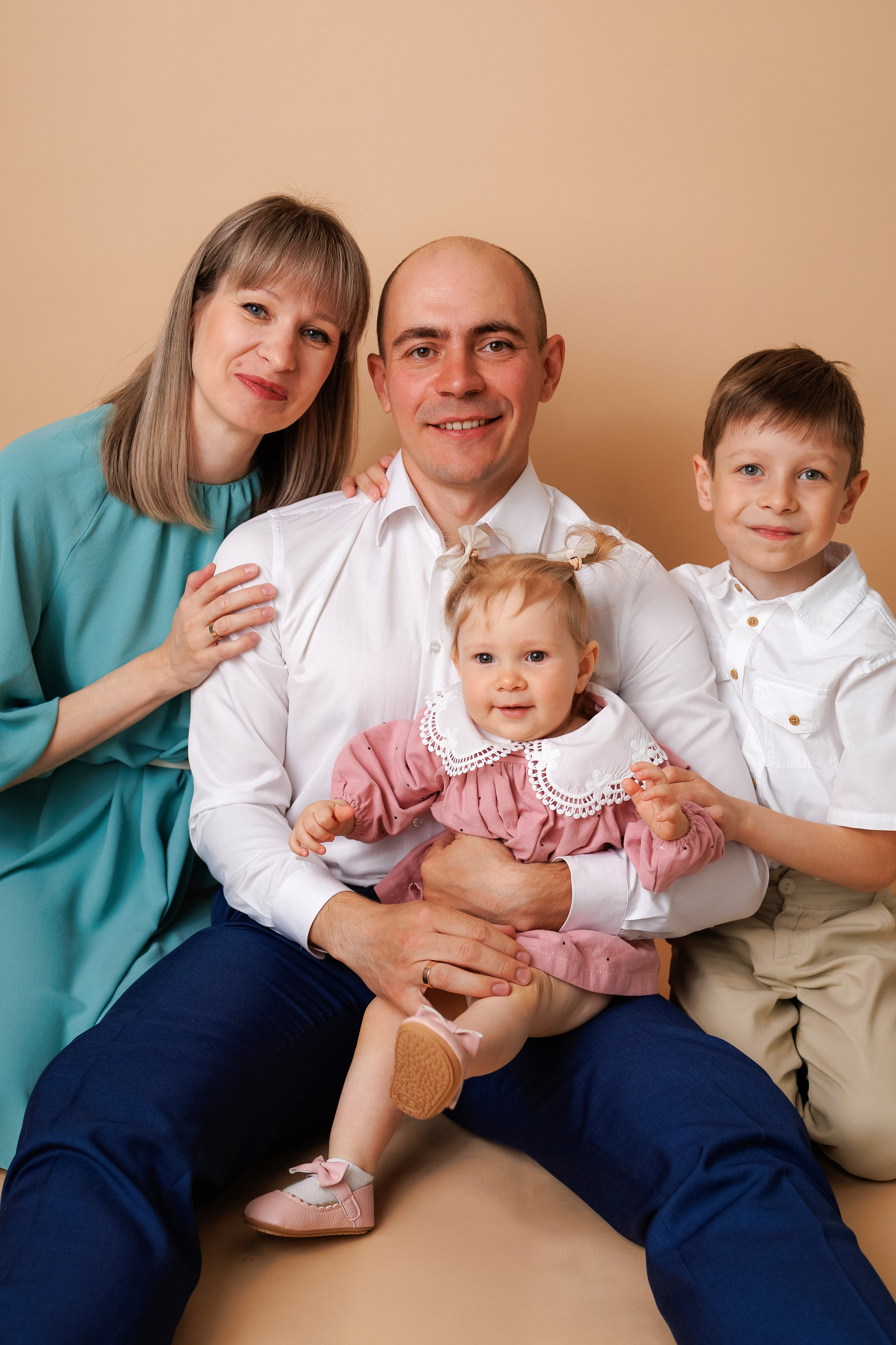 Ирочке 1 годик. Фотограф новорожденный малышей Новосибирск