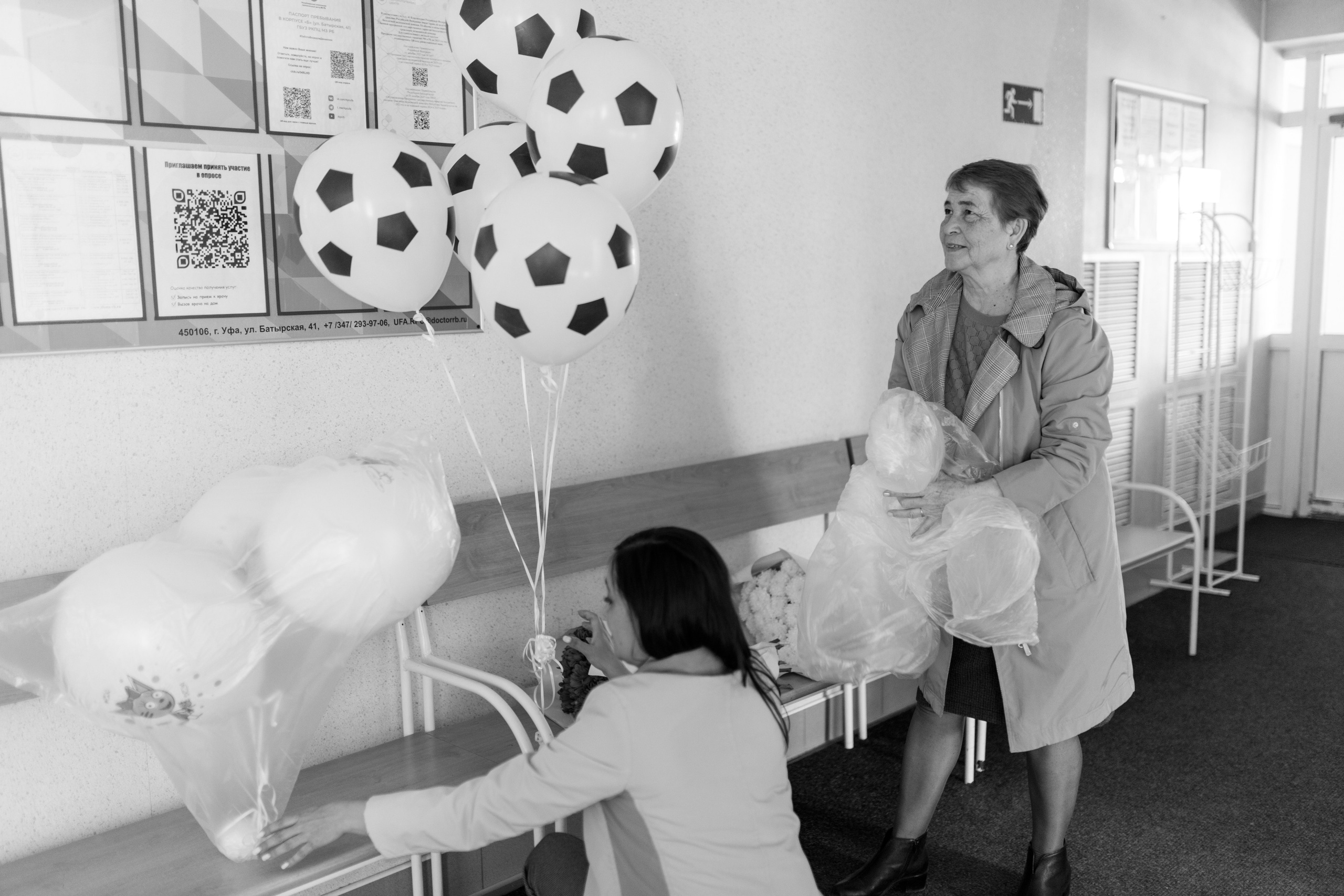 Съемка выписки из роддома. Фотограф в Уфе Ирина Идрисова