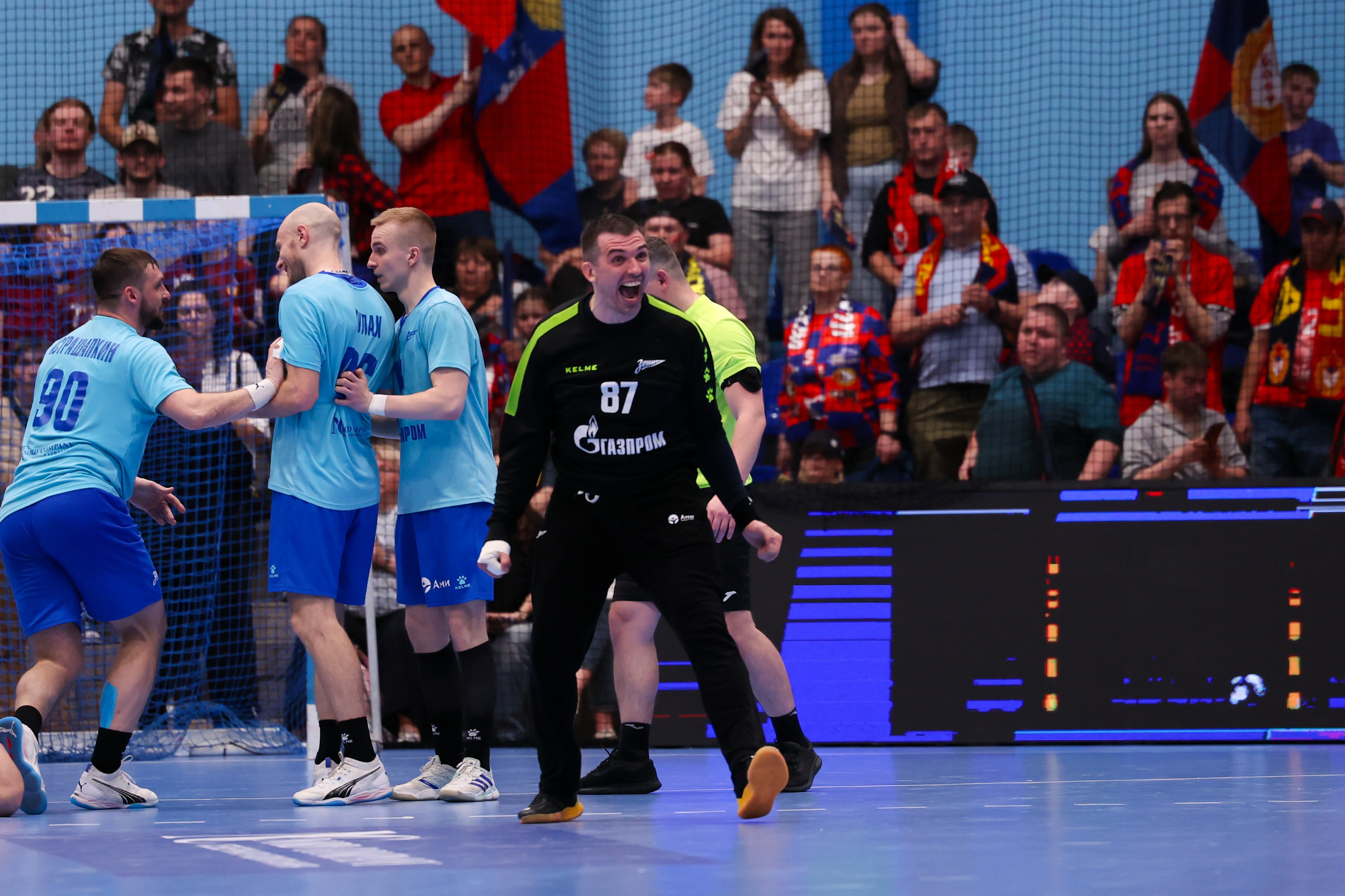 ГК Зенит — ГК ЦСКА финал ЧР2024/25 3 игра 28.05.2025. Спортивный и репортажный фотограф Антон Тереханов