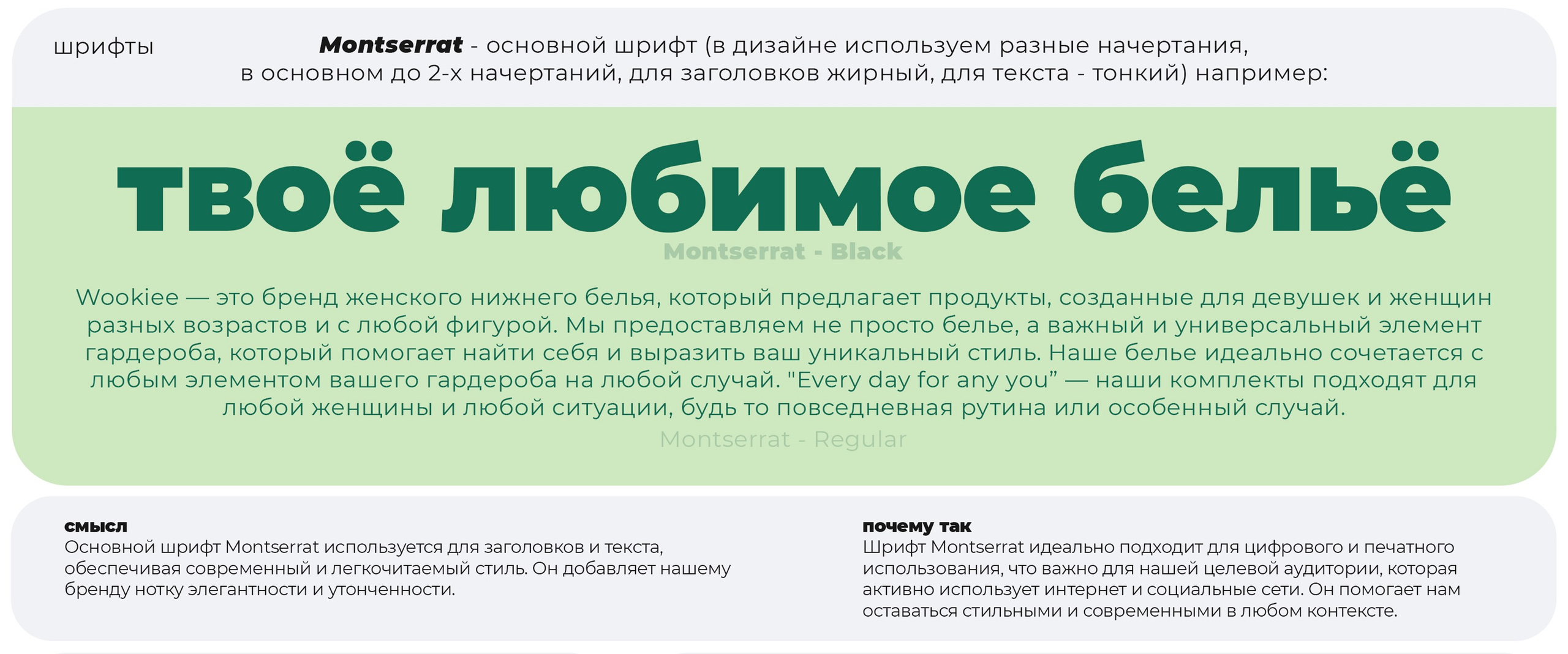 Фирменный стиль и визуальная концепция для wookiee. TENZO | Creative Producer / Art Director