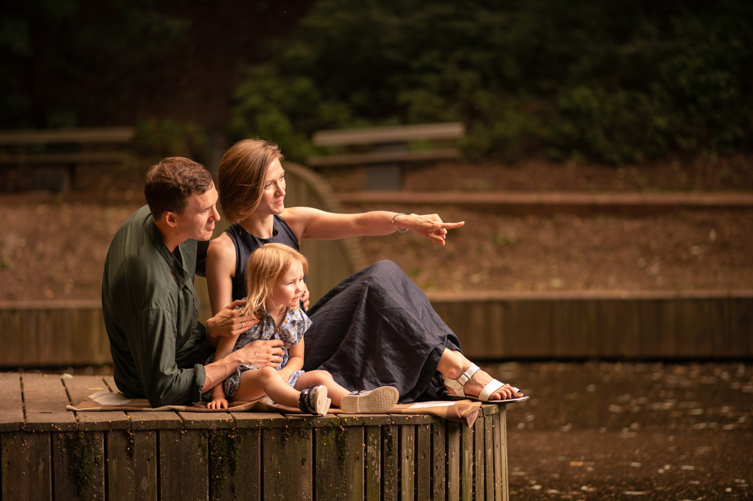 Семейная съемка на природе. Семейный и детский фотограф в Москве Анна Оськина