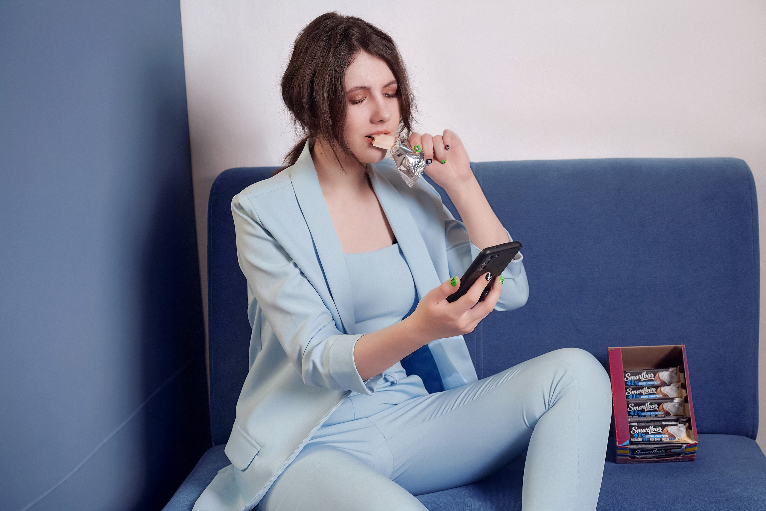 Кейс по рекламной фотосъёмке: протеиновые батончики «Smart Bar». Фотограф Яковлев Роман — Красноярск