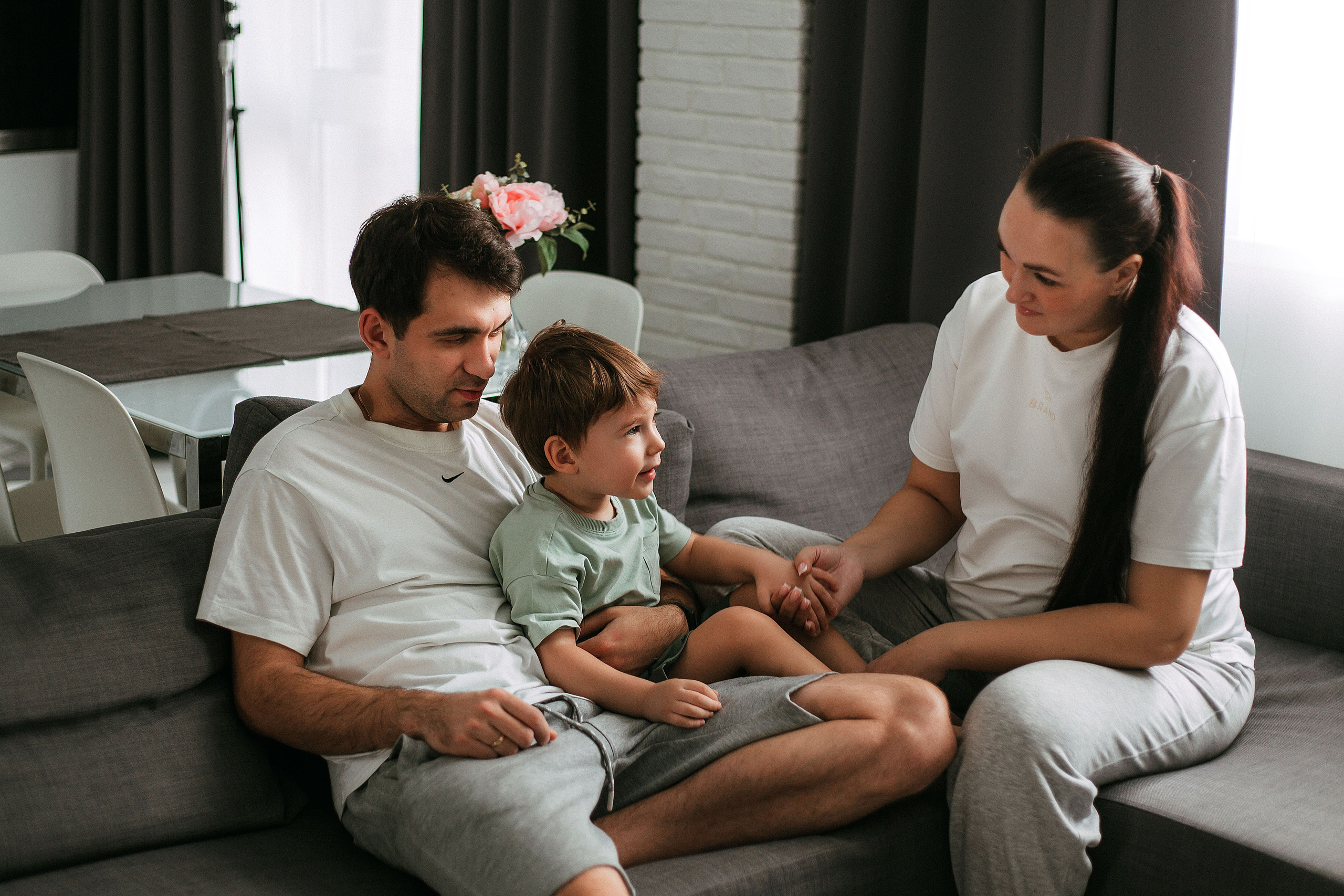 Лена, Ярослав и сыночек Артем. Семейный и детский фотограф в Омске Мусина Мария
