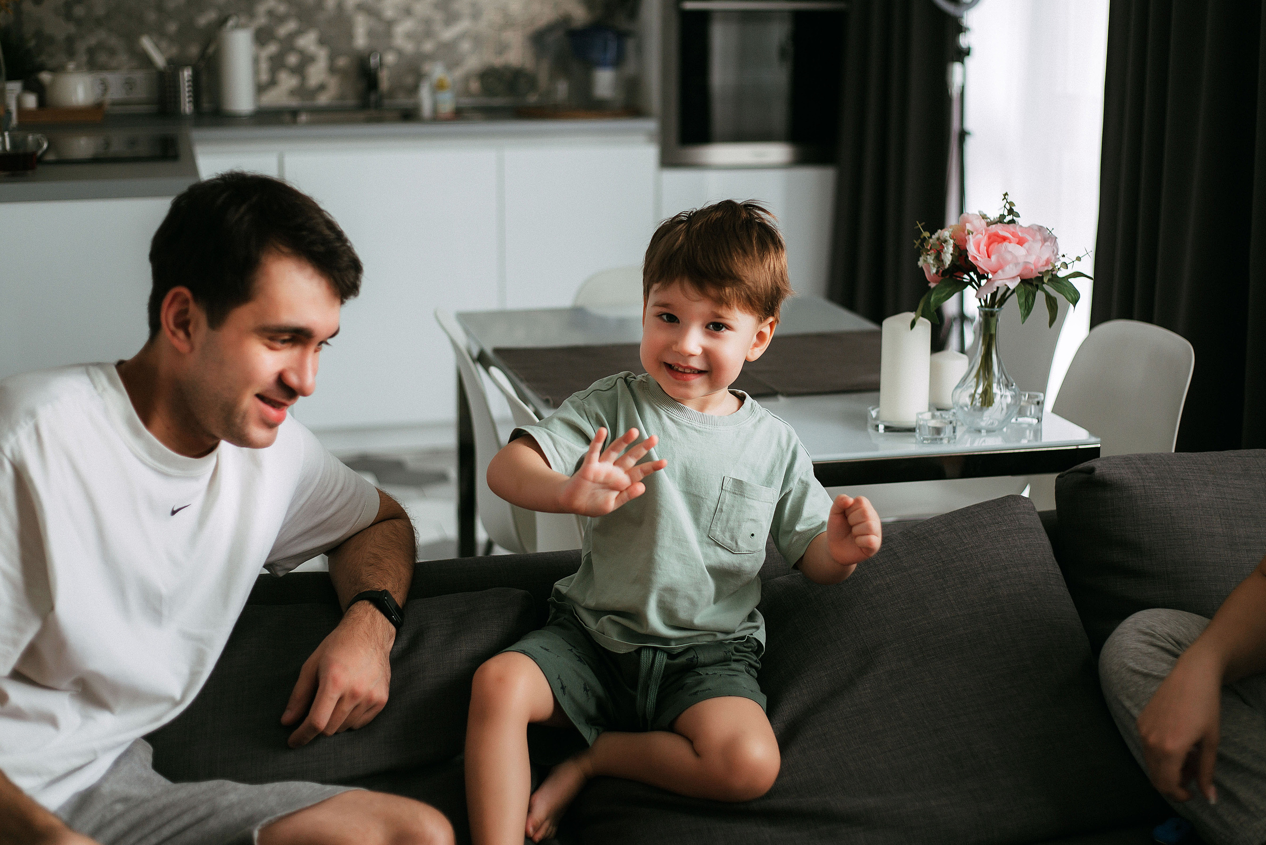 Лена, Ярослав и сыночек Артем. Семейный и детский фотограф в Омске Мусина Мария