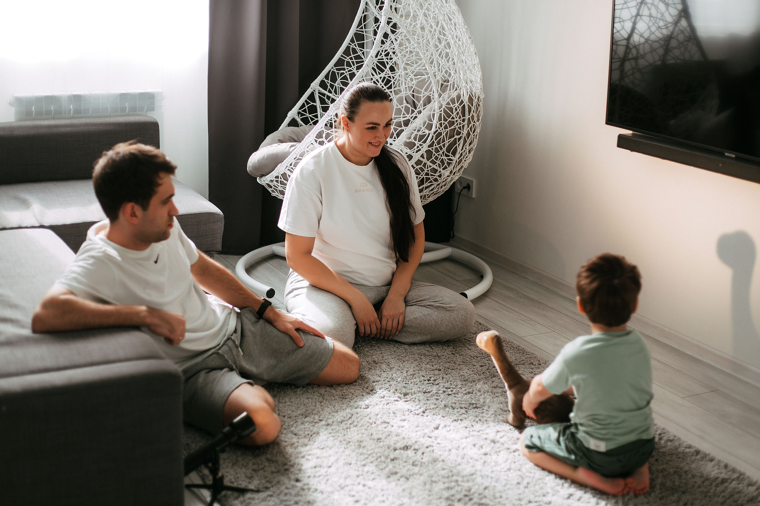 Лена, Ярослав и сыночек Артем. Семейный и детский фотограф в Омске Мусина Мария