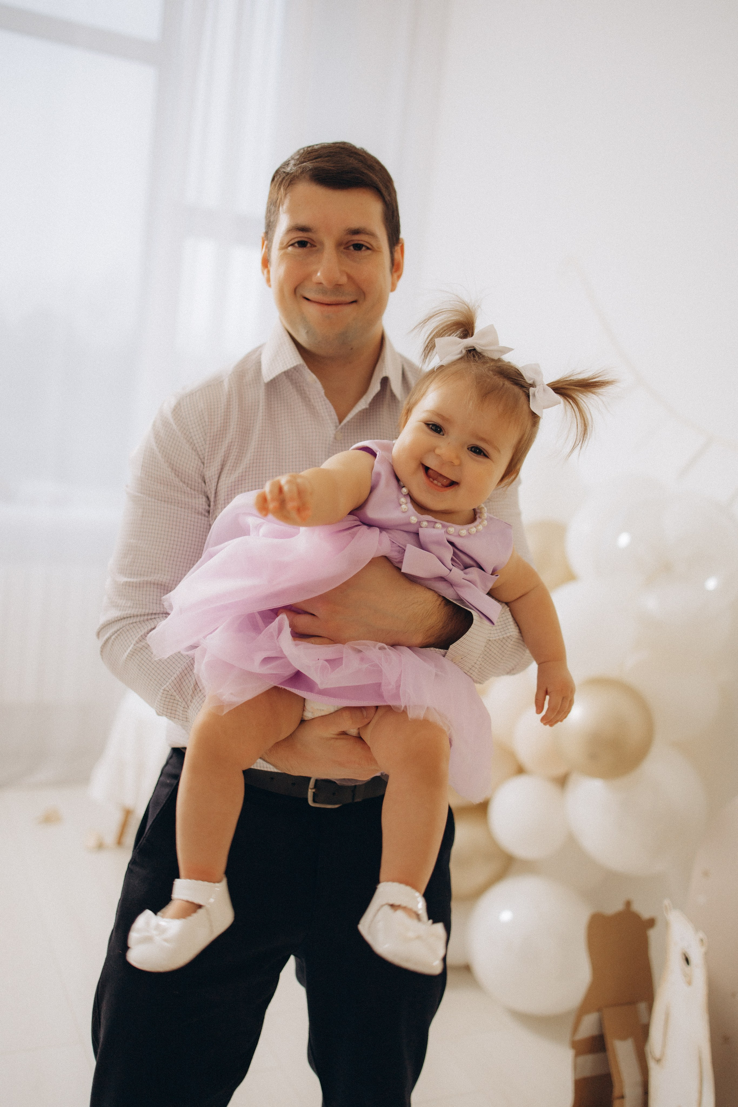 Новый год маленькой Анечки. Семейный фотограф в Москве Анастасия Шалда