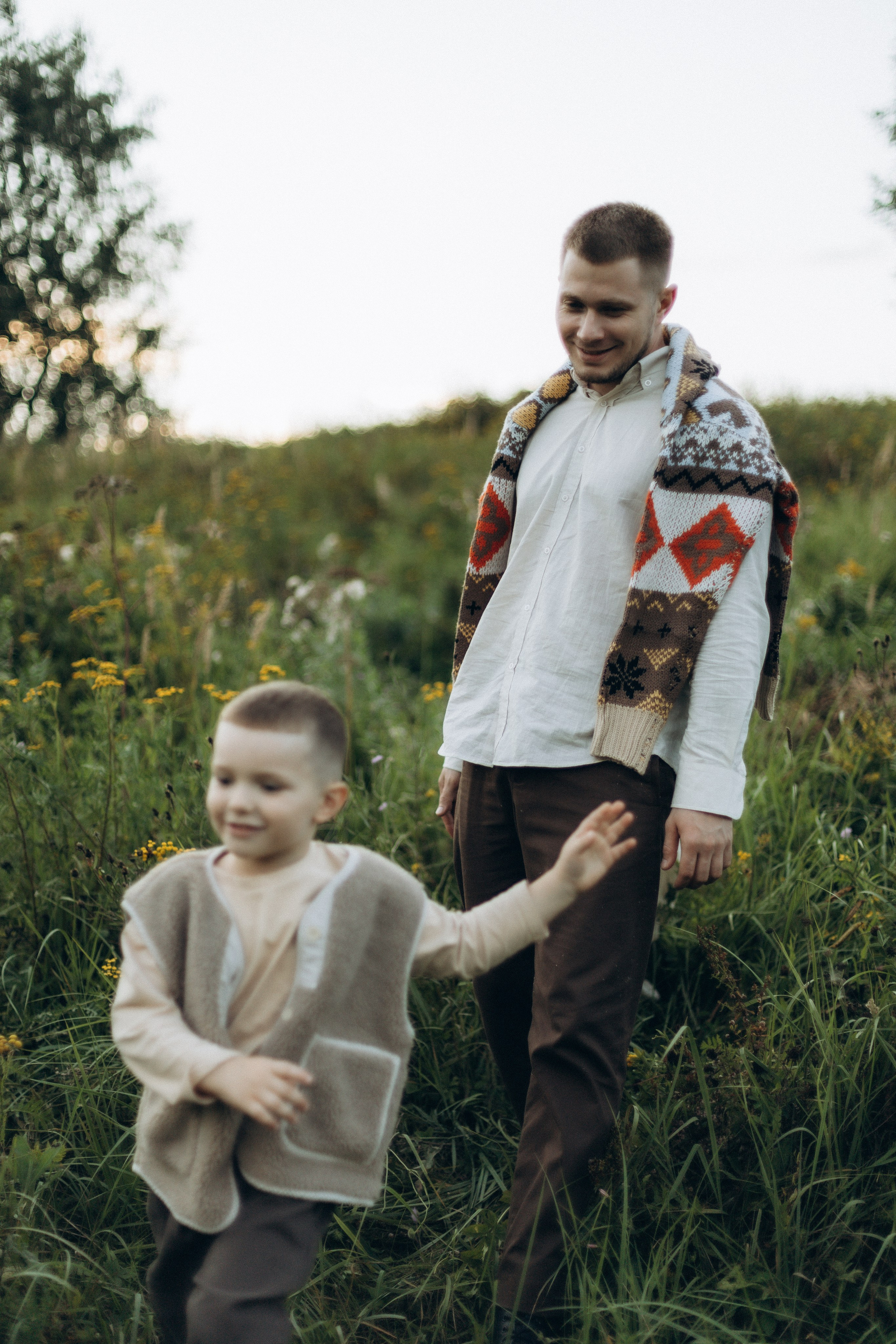 Лиза, Витя и Мирон. Семейный фотограф в Москве Анастасия Шалда