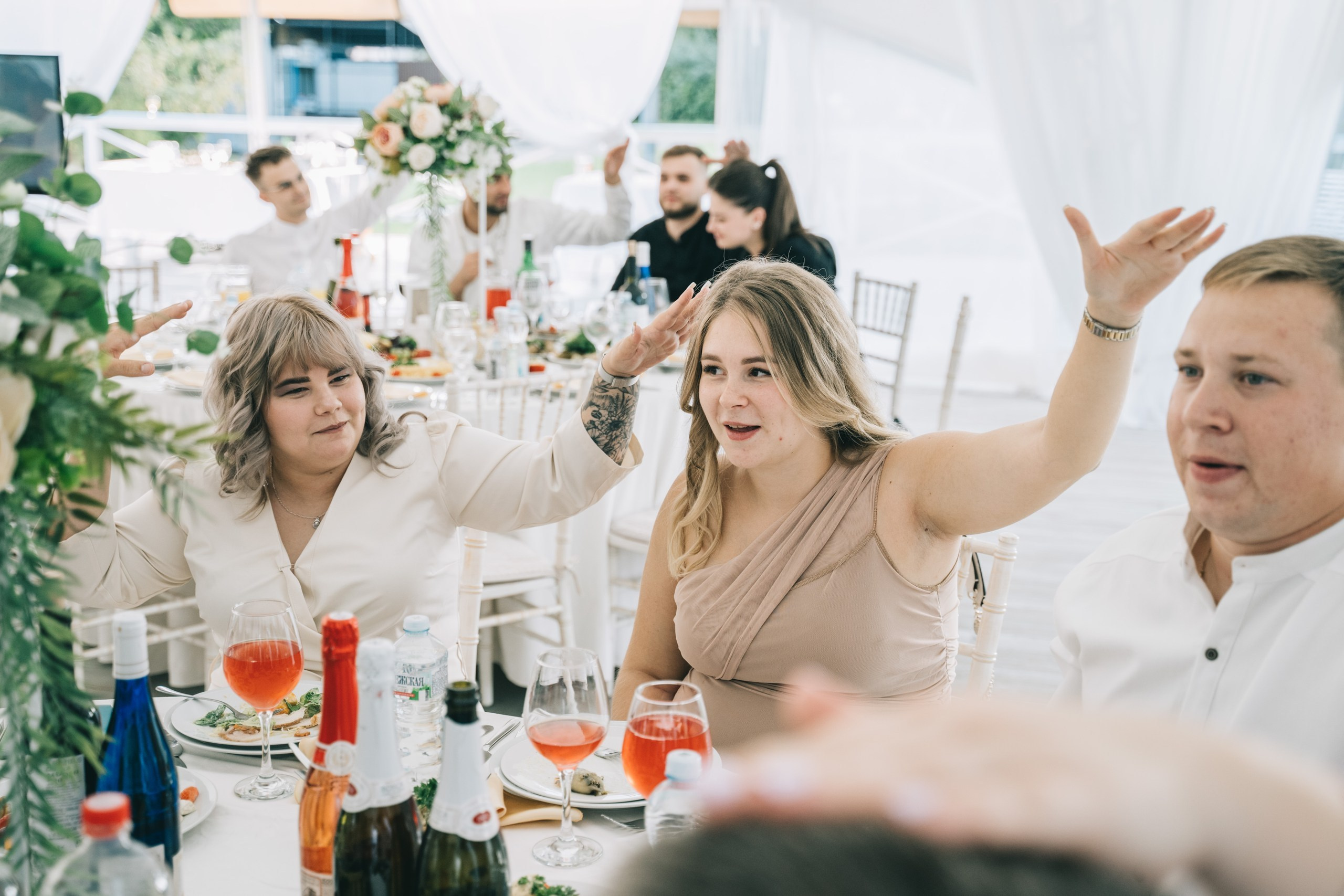 Свадебный банкет в Дмитрове. Свадебный фотограф в Дмитрове