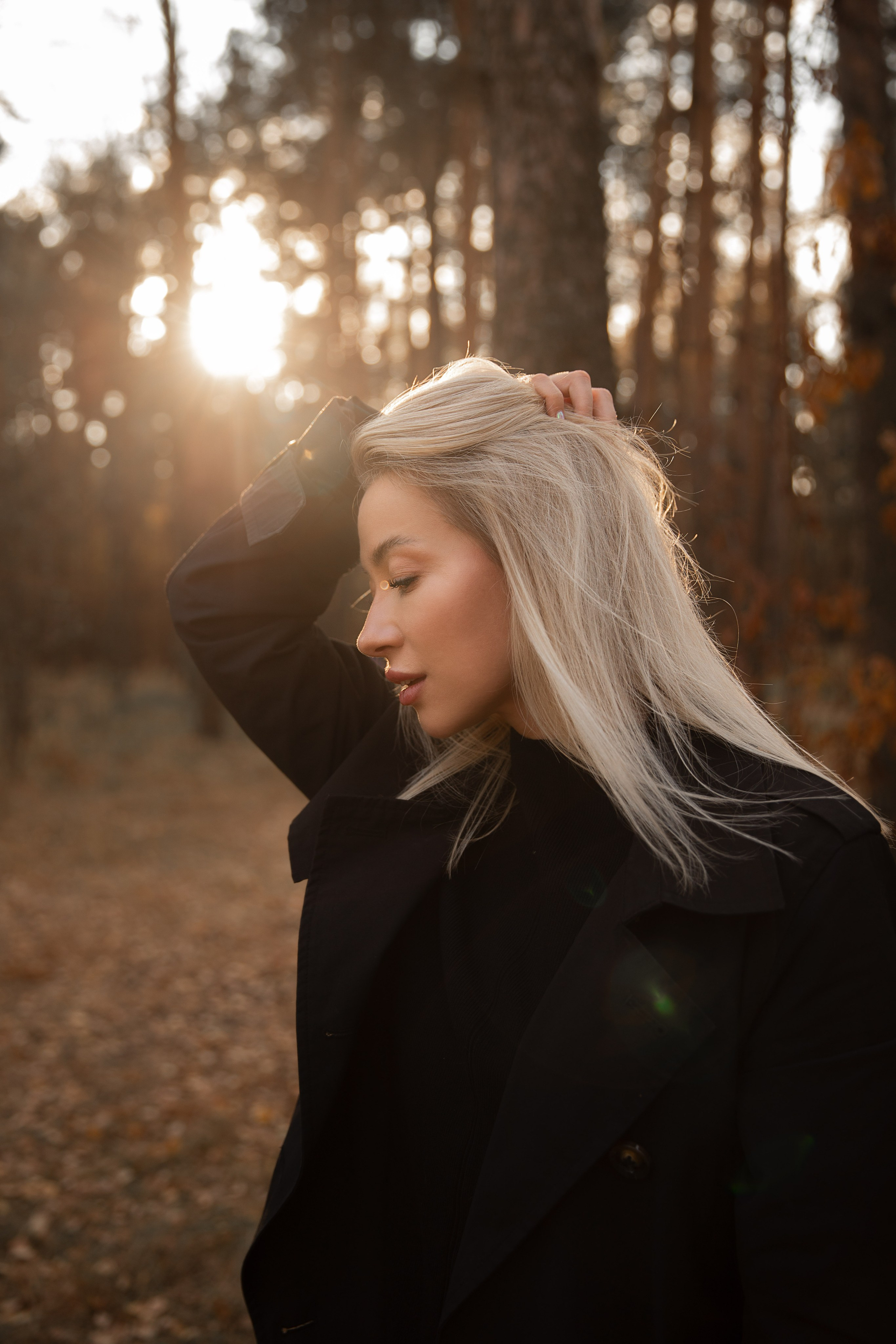 Машенька в лесу. Свадебный и портретный фотограф в Москве Мария Кравченко