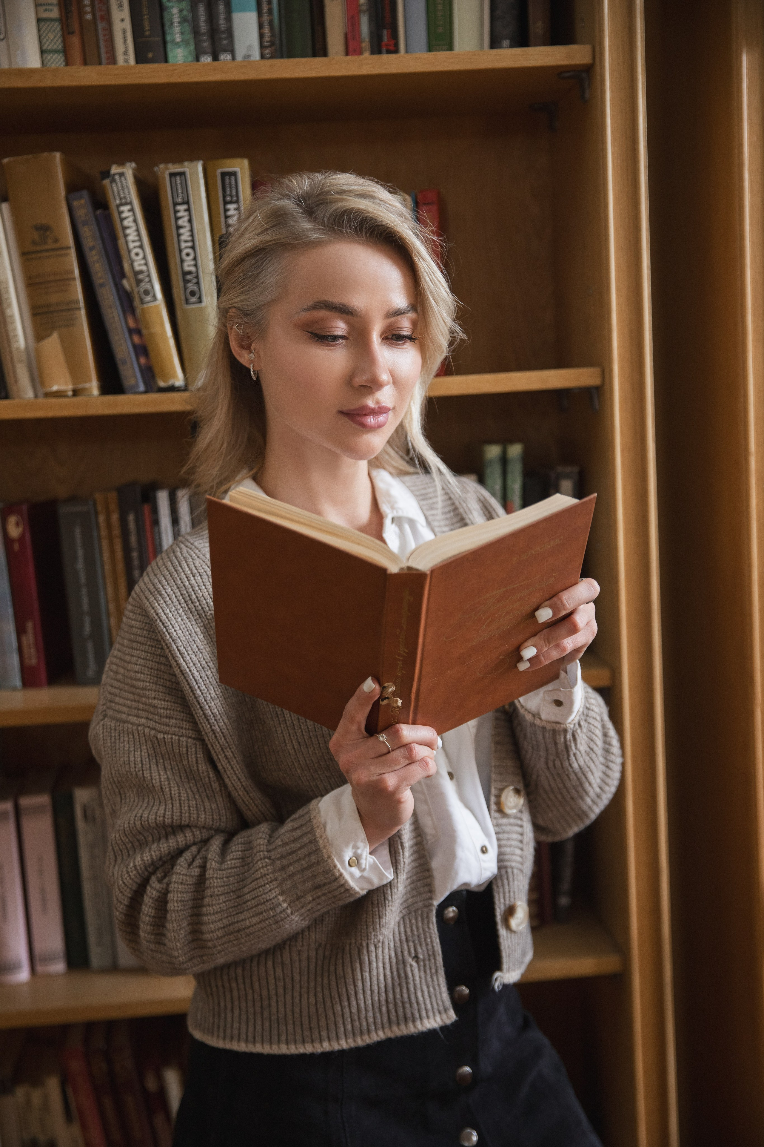 Библиотека. Свадебный и портретный фотограф в Москве Мария Кравченко