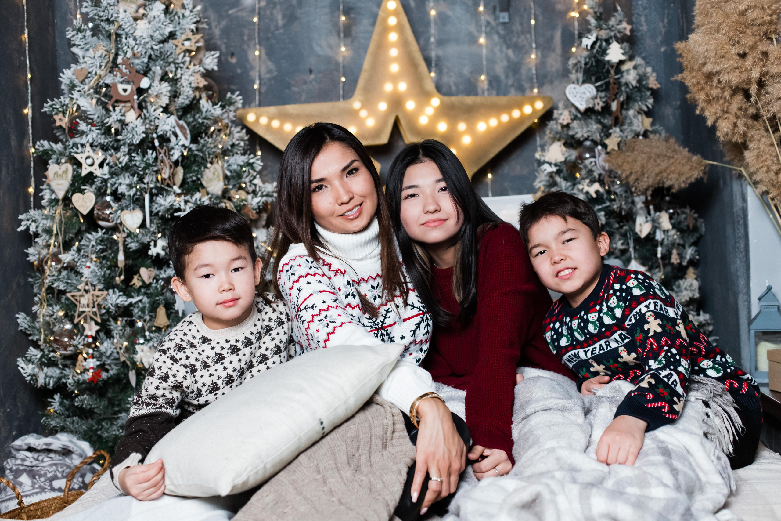 Новогодняя фотосессия. Профессиональный фотограф в городе Астана/Алматы Даурен Сембаев