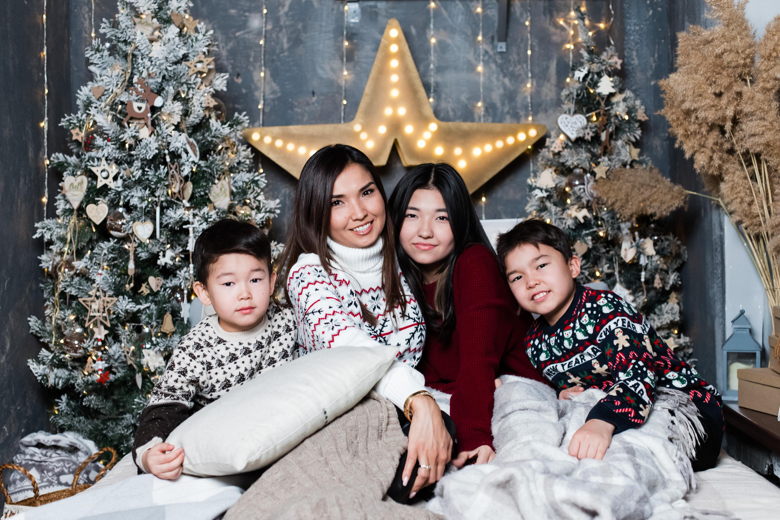 Новогодняя фотосессия. Профессиональный фотограф в городе Астана/Алматы Даурен Сембаев