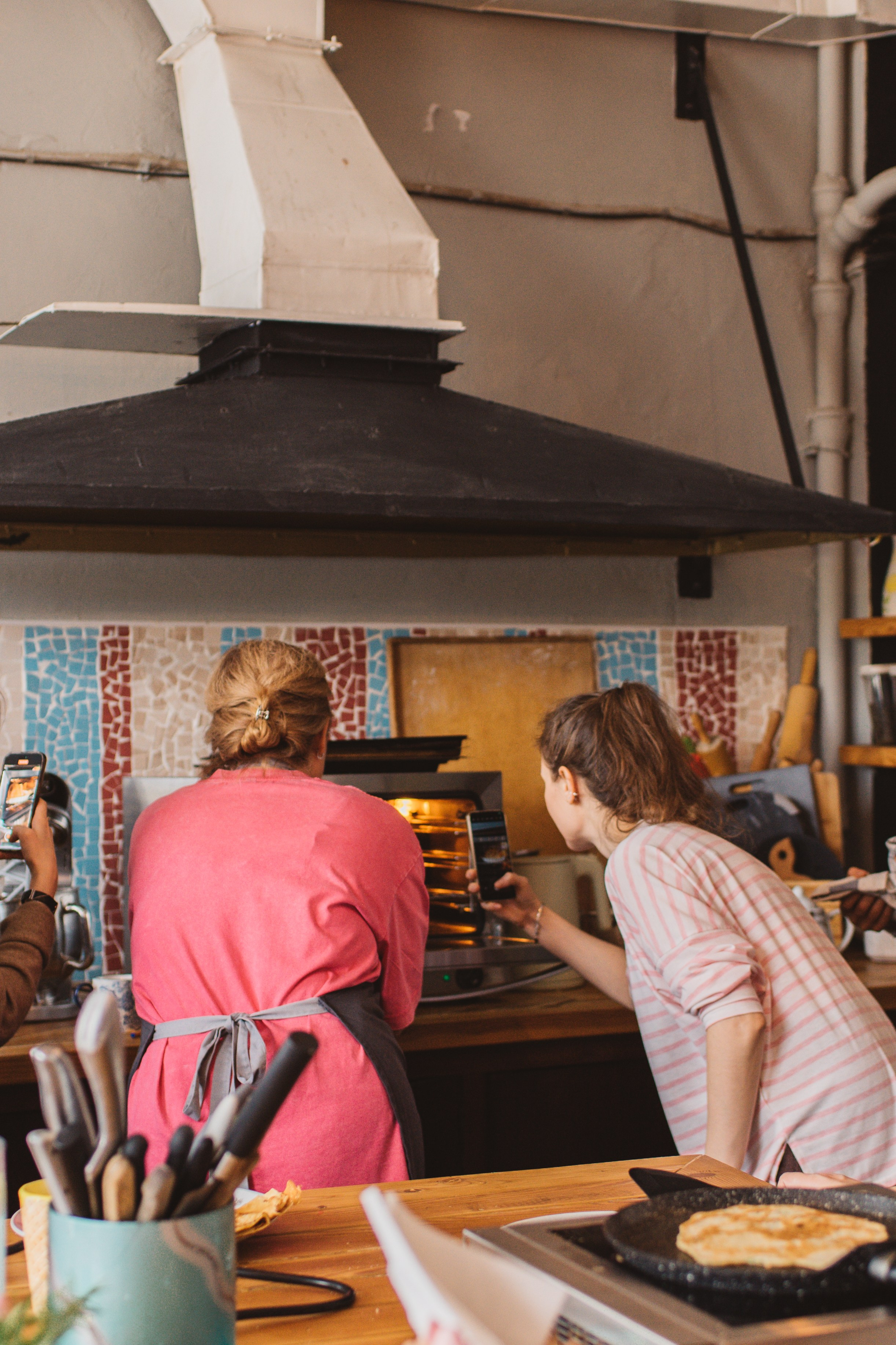 Простраство Тепло. Блинный день. Сайт портфолио