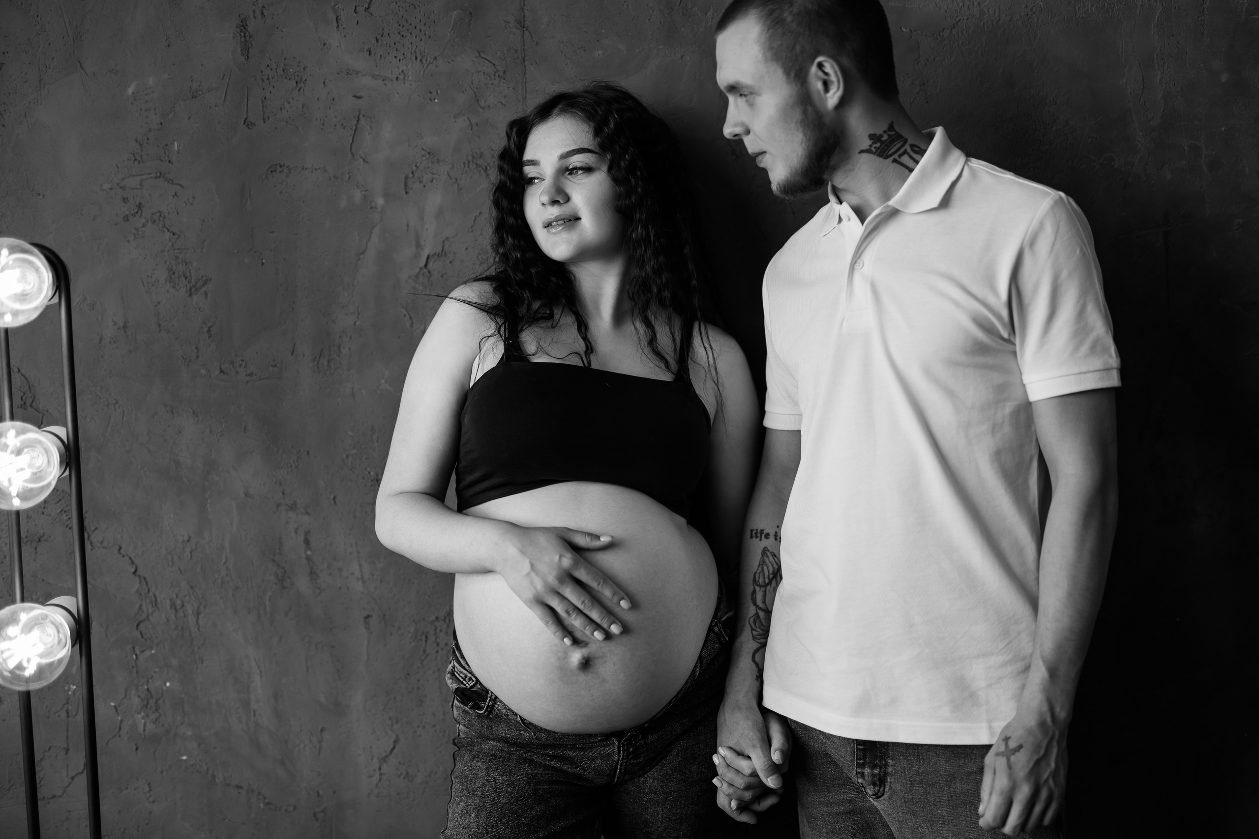 Минимализм в студии. Свадебный и портретный фотограф — Мария Костина
