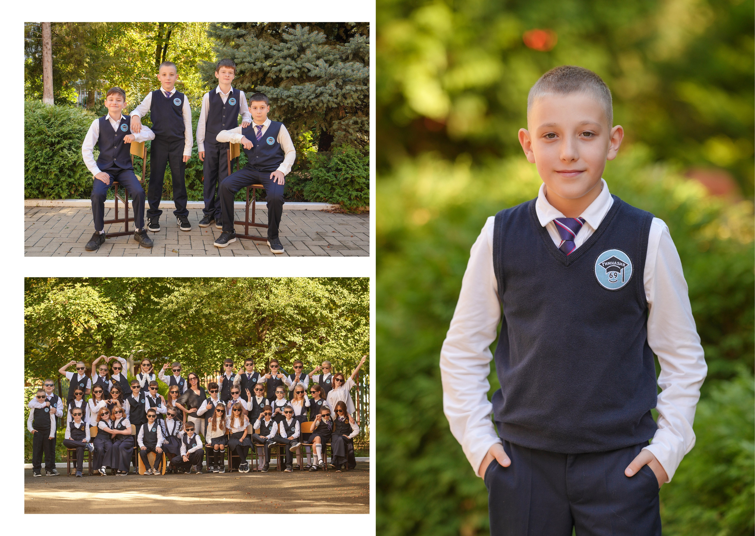 ГИМНАЗИЯ 69 4 Д. Красивый выпускной альбом в Краснодаре