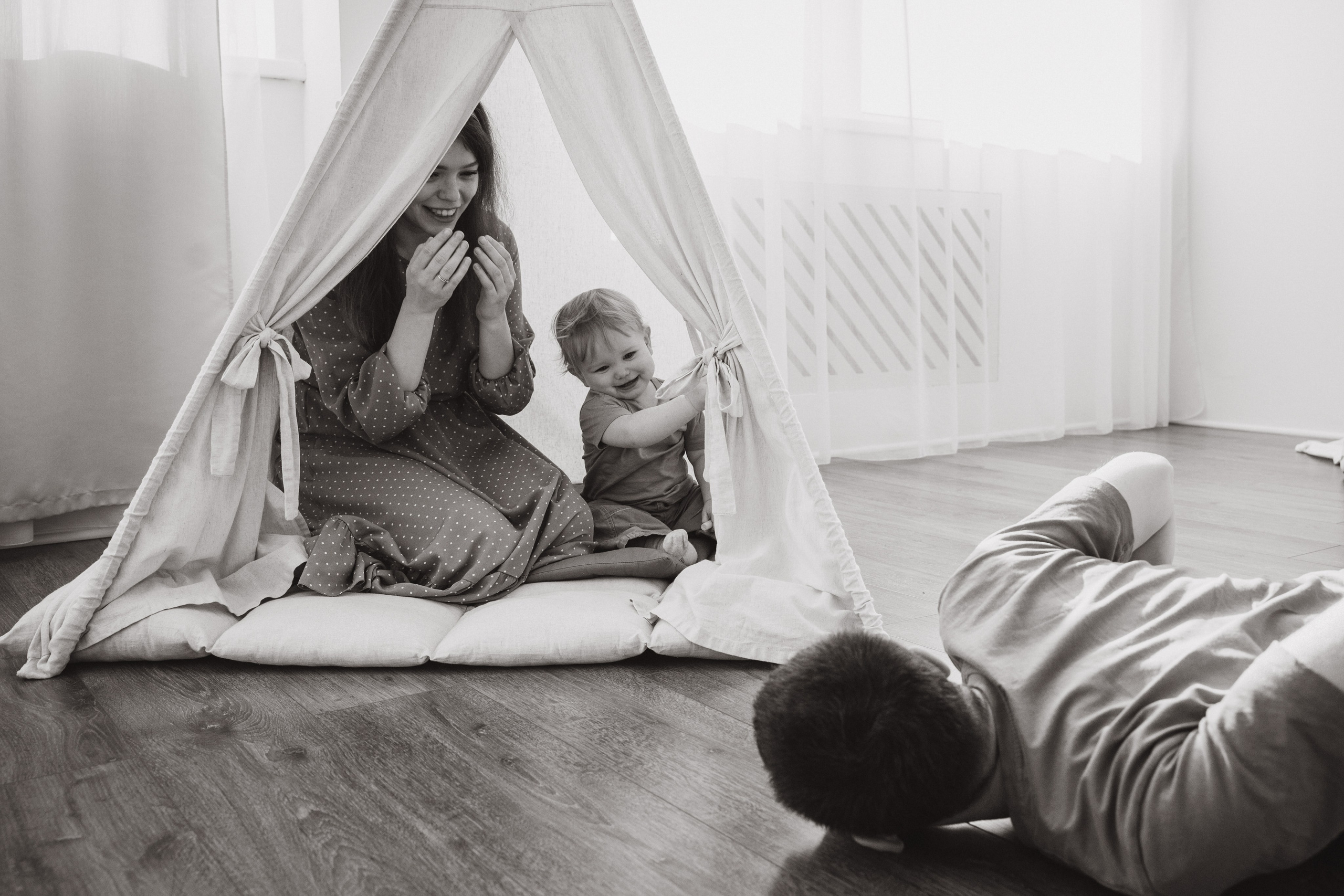 Родион, Алена и Кирюша