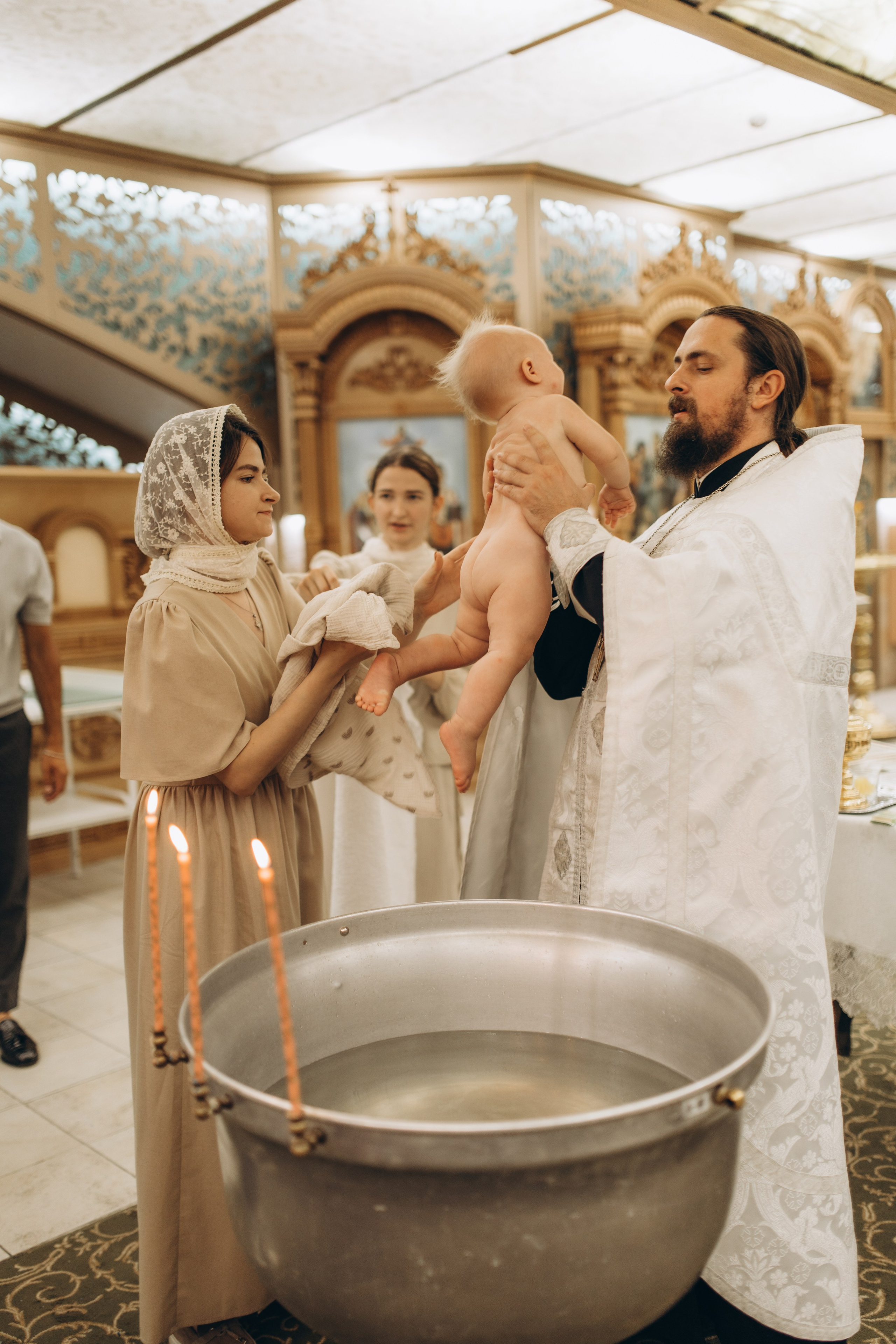 Крещение Марии и Валерии. Семейный фотограф в Краснодаре Виктория Кокоулина