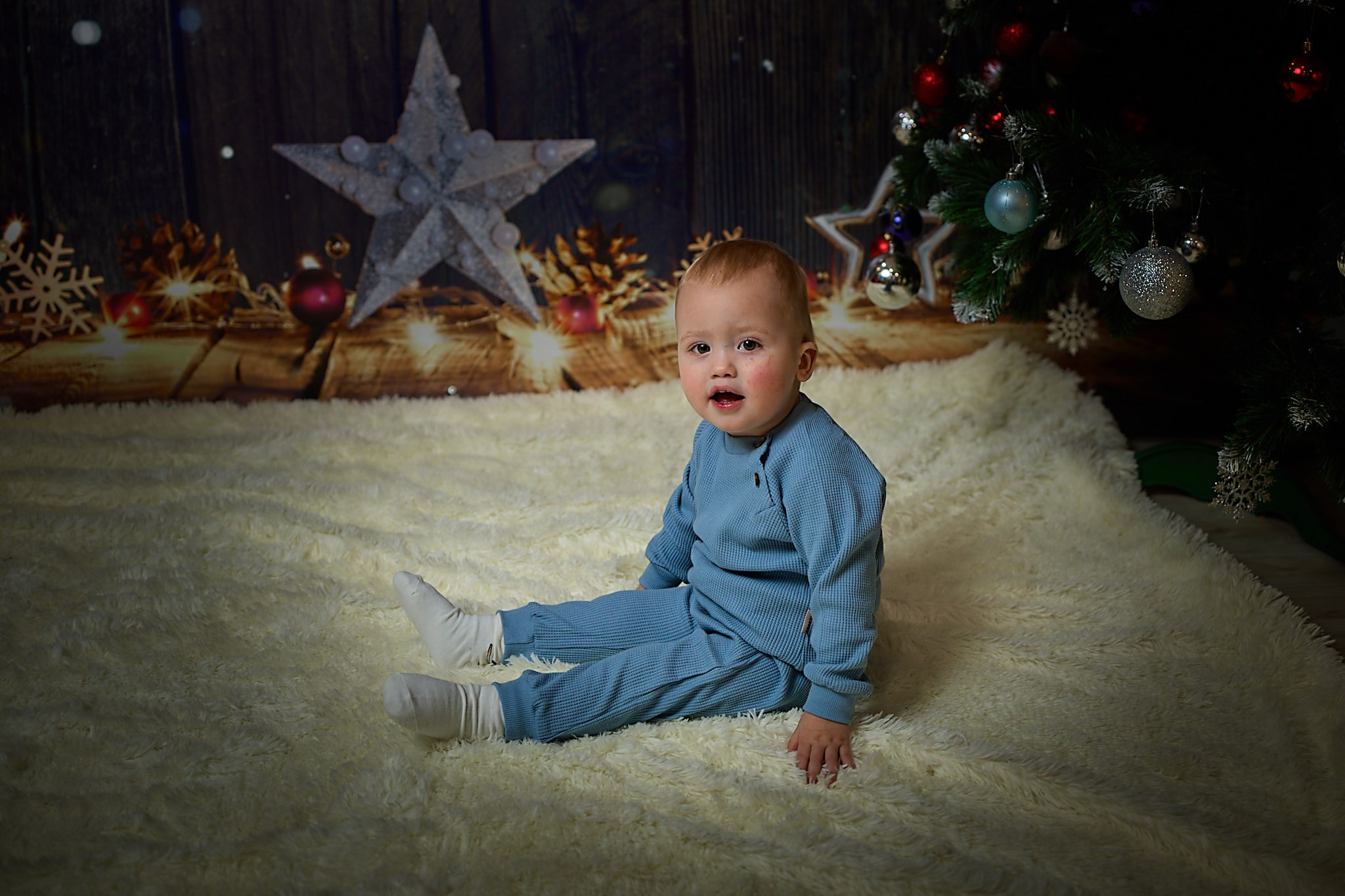 Новогодняя домашняя фотосессия. Свадебный и семейный фотограф в г. Волхов Алексей Кочерыжкин