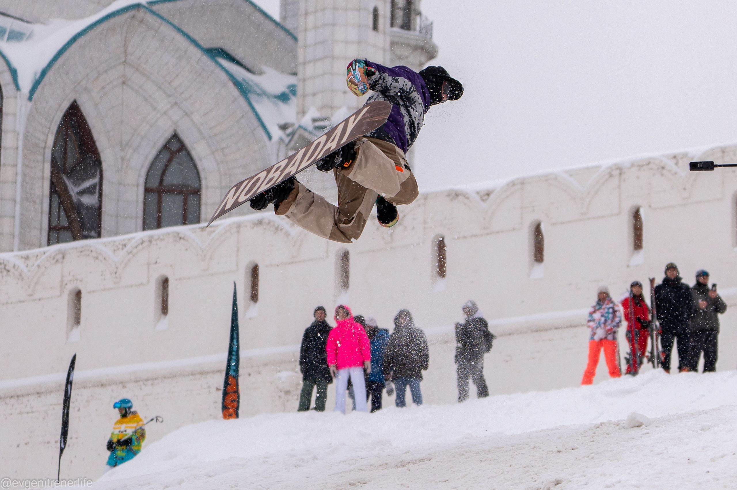 «Крутой спуск у Кремля». г. Казань. 08.02.26. Евгений | Спорт Фото в Татарстане