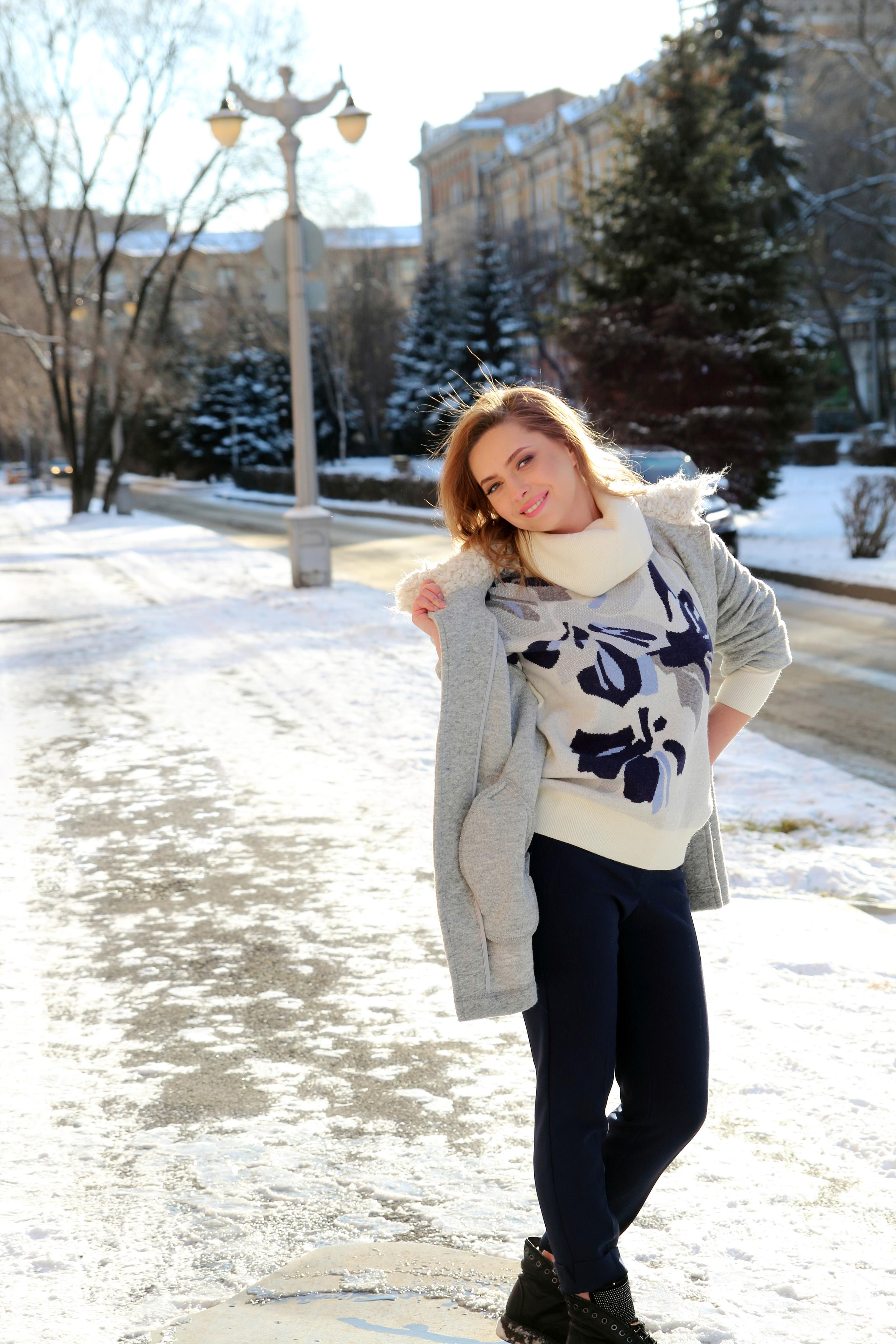 Модельная съёмка на улице. Фотограф Ирина Колесникова