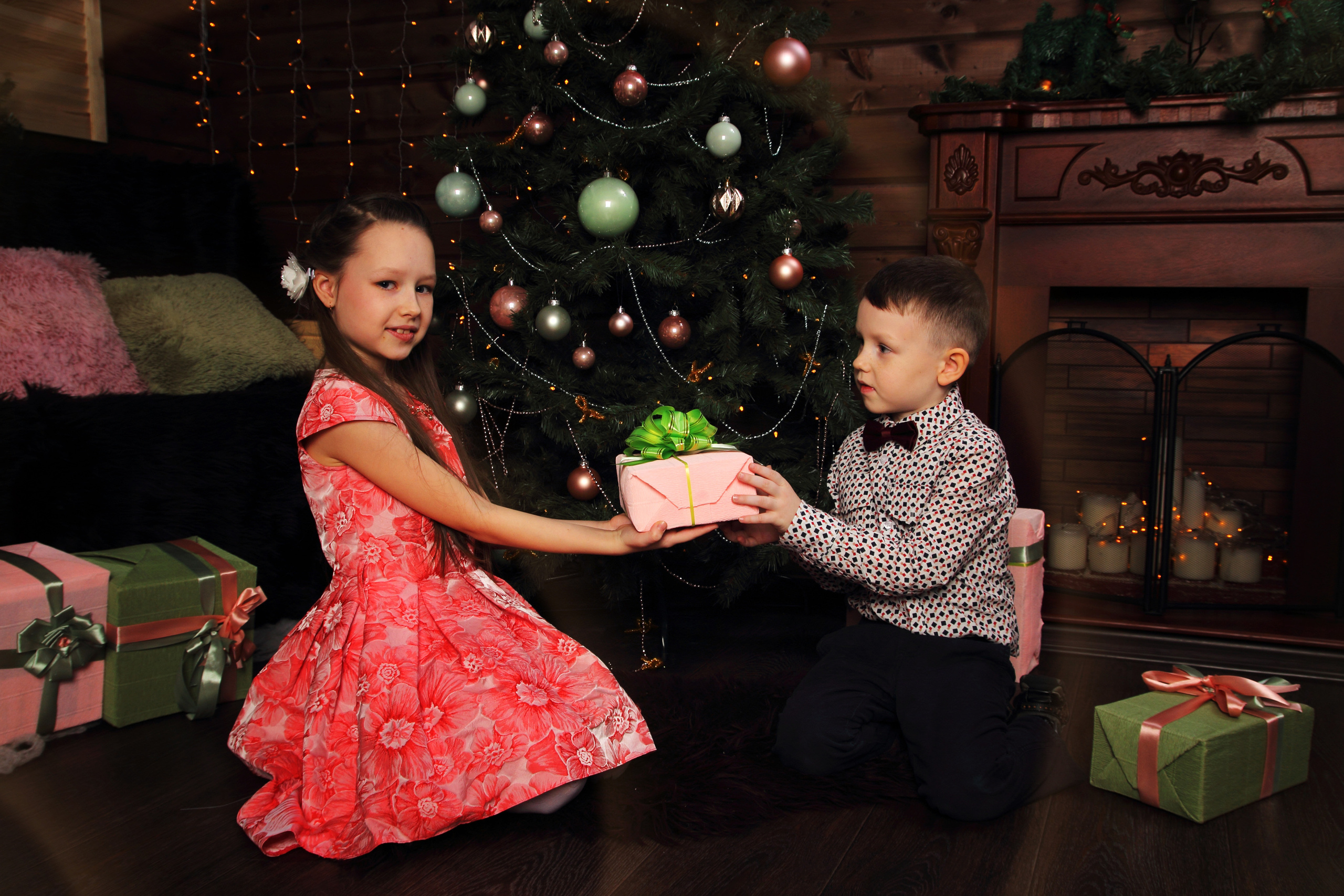 Новогоднее чаепитие. Фотограф Ирина Колесникова