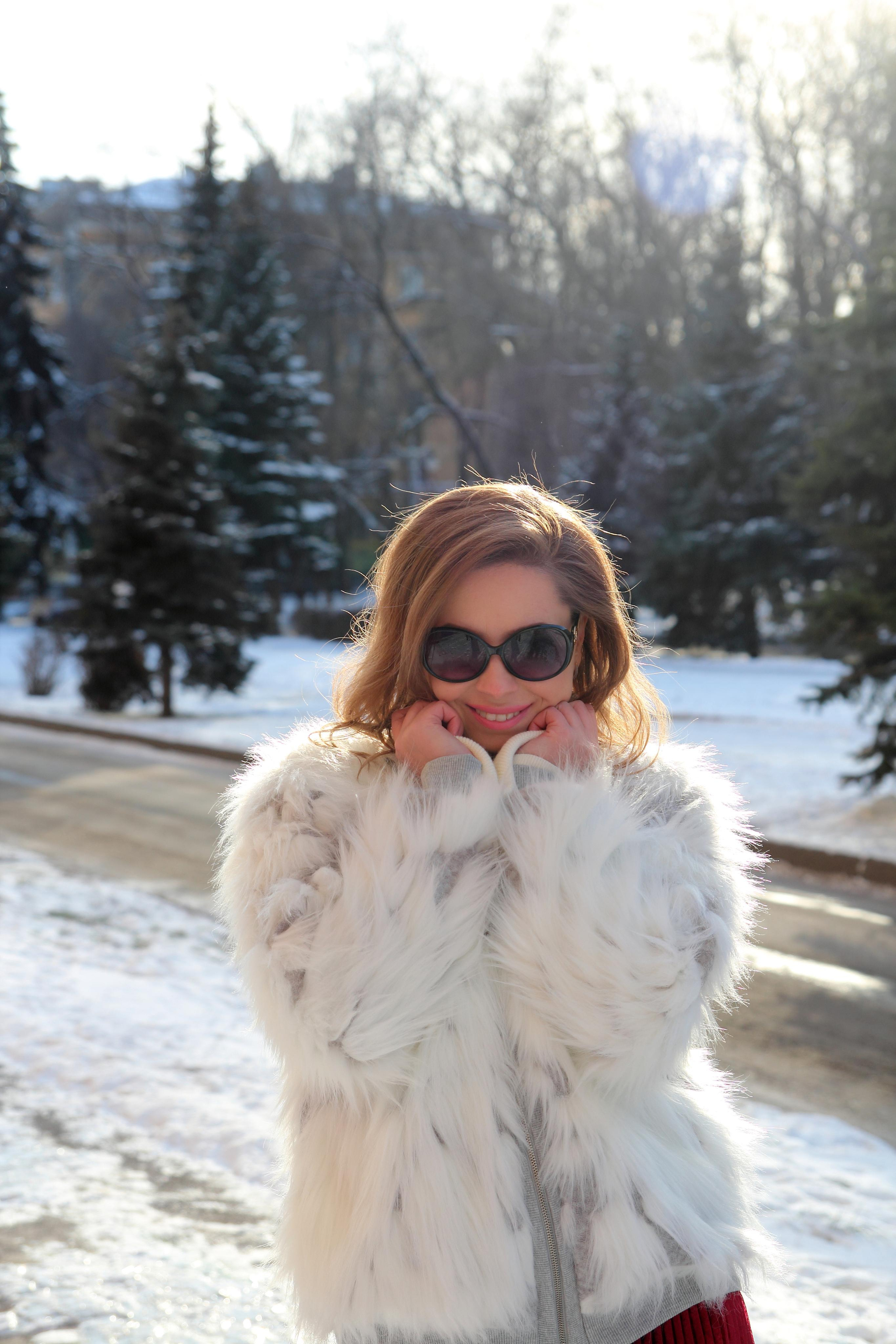 Модельная съёмка на улице. Фотограф Ирина Колесникова