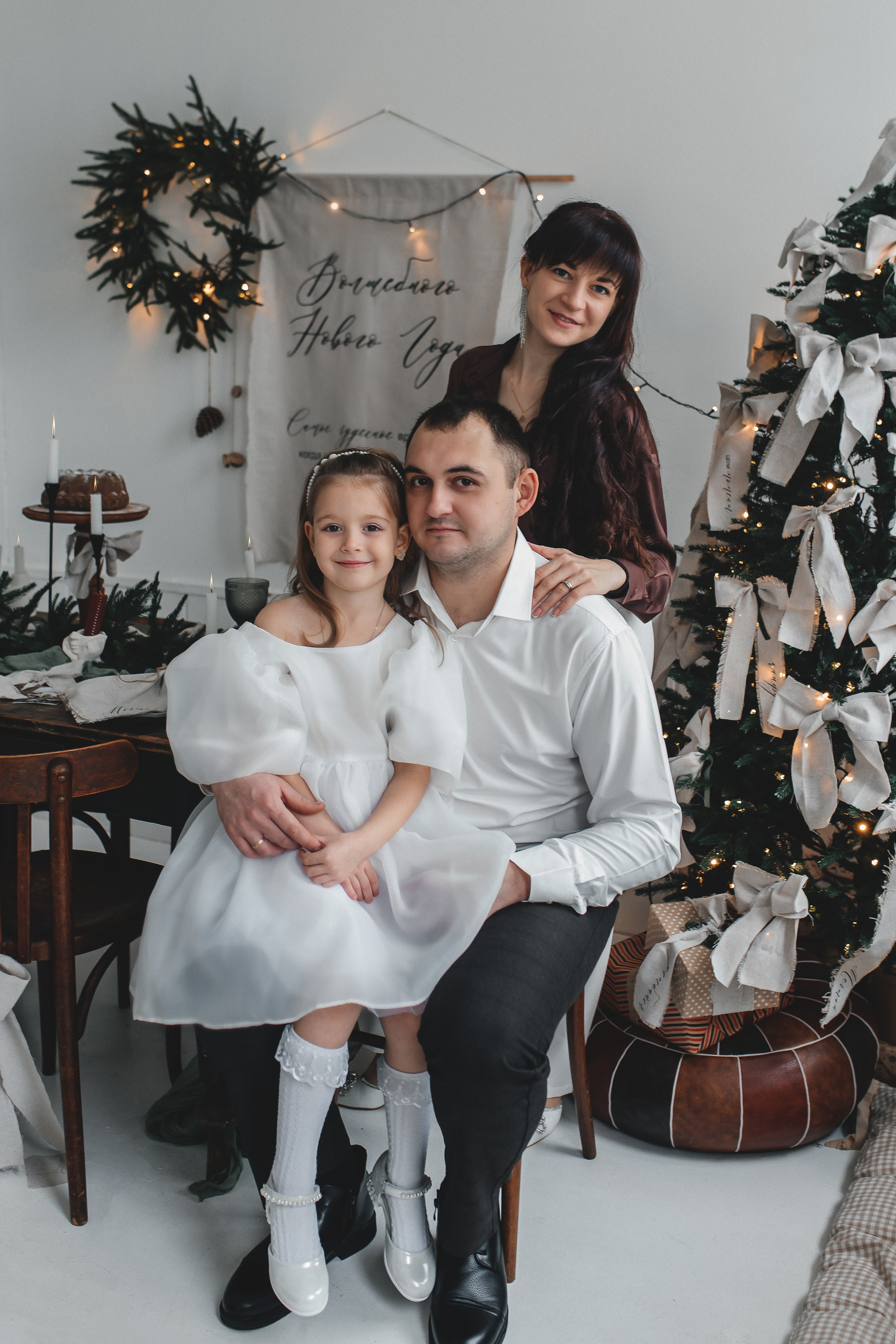 Саша, Юля и Женечка. Фотограф Таинств Крещения и Венчания в г. Курске