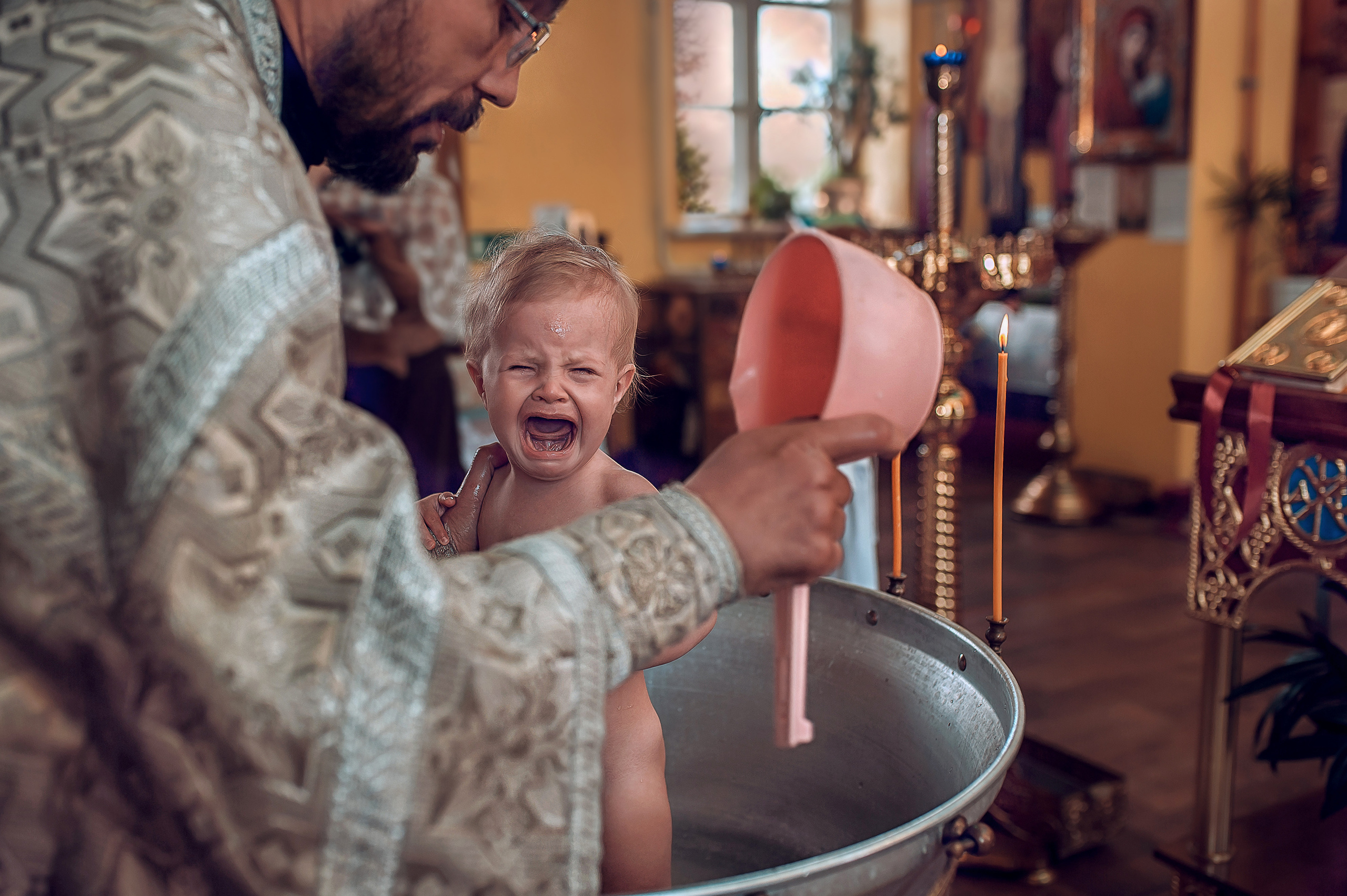 Таинство крещения. Фотограф на Крещение