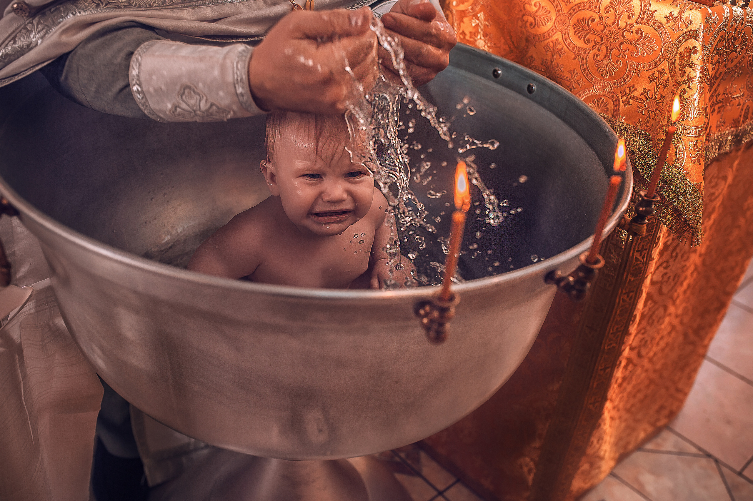 Таинство крещения. Фотограф на Крещение