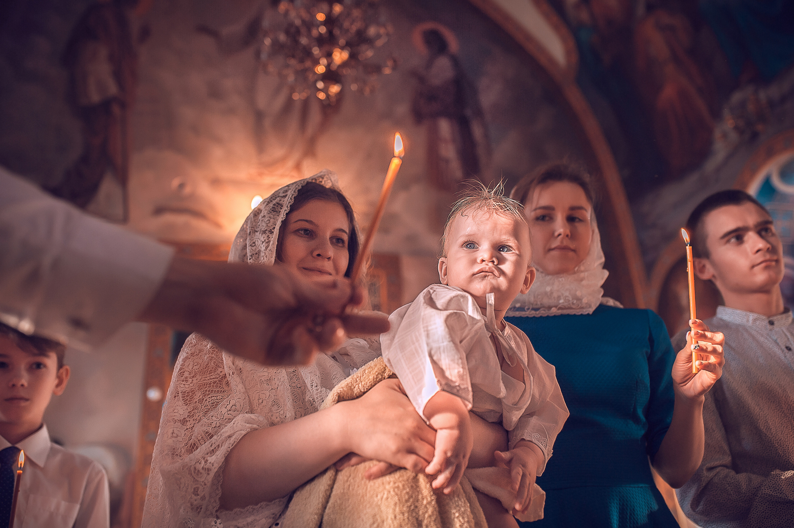 Таинство крещения. Фотограф на Крещение