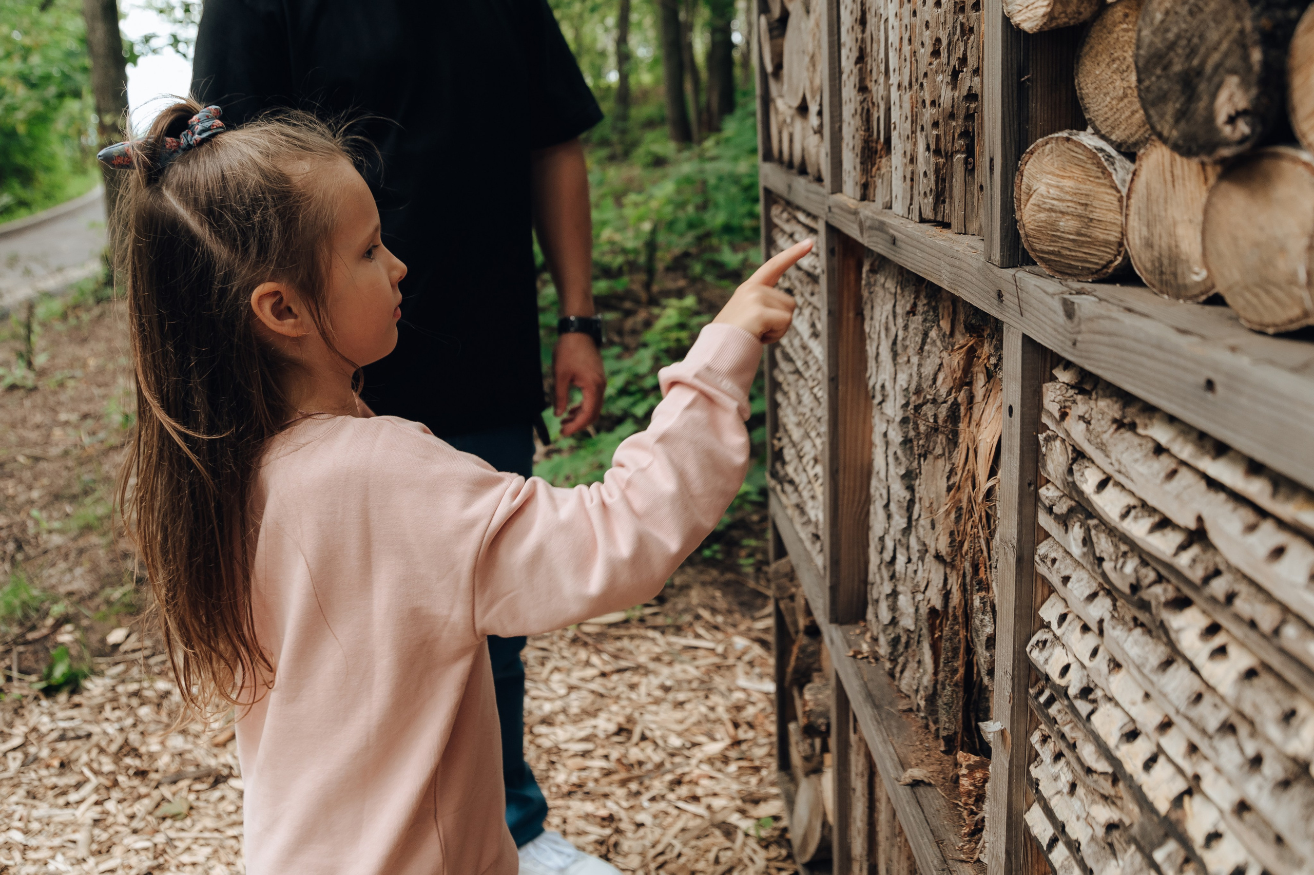 Трое в парке и меховой шар. Детский и семейный фотограф Катерина Мишина
