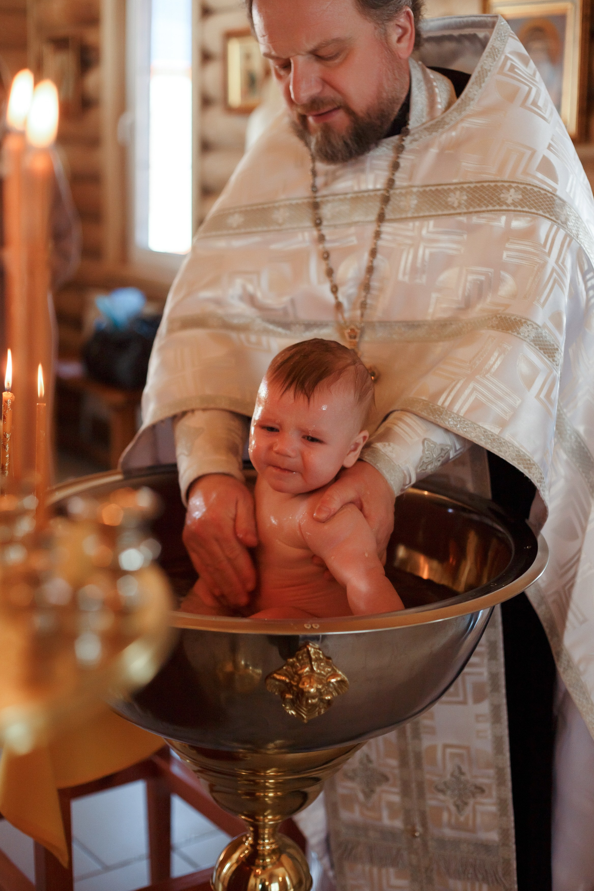 Таинство крещения Дмитрия. Портретный, семейный, свадебный фотограф в Брянске Маргарита Василькова