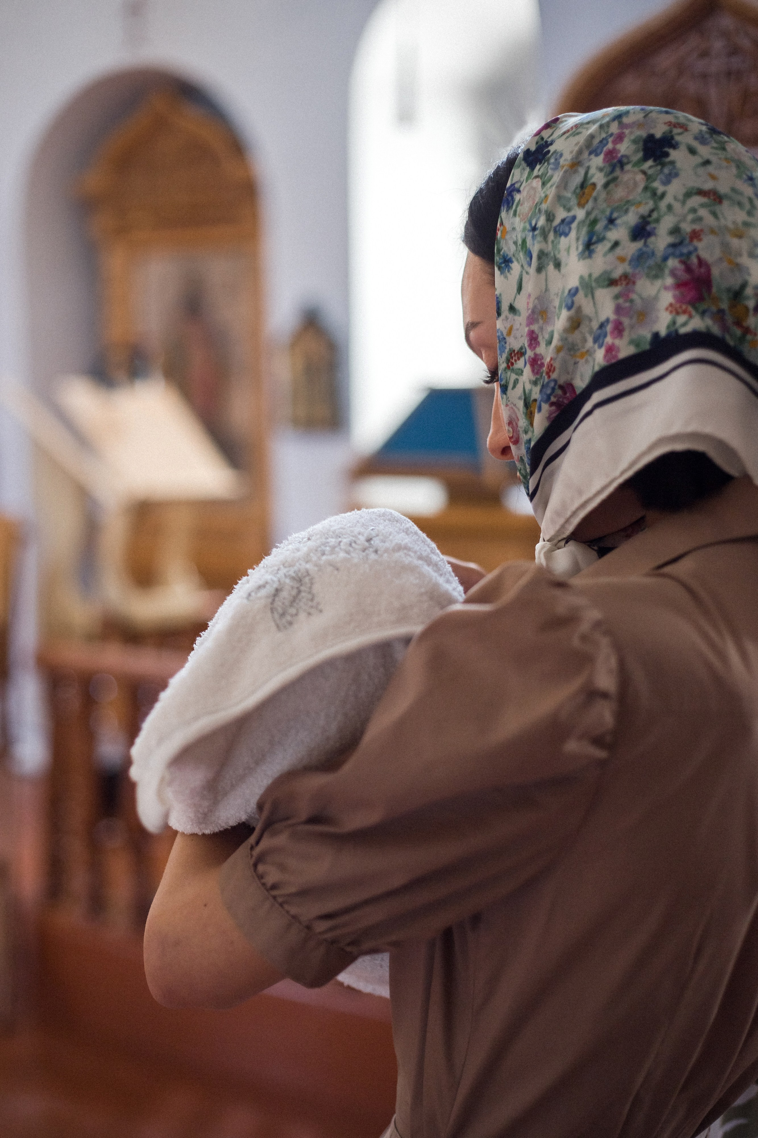 Таинство Крещения. Покровский Собор. Портретный, семейный, свадебный фотограф в Брянске Маргарита Василькова