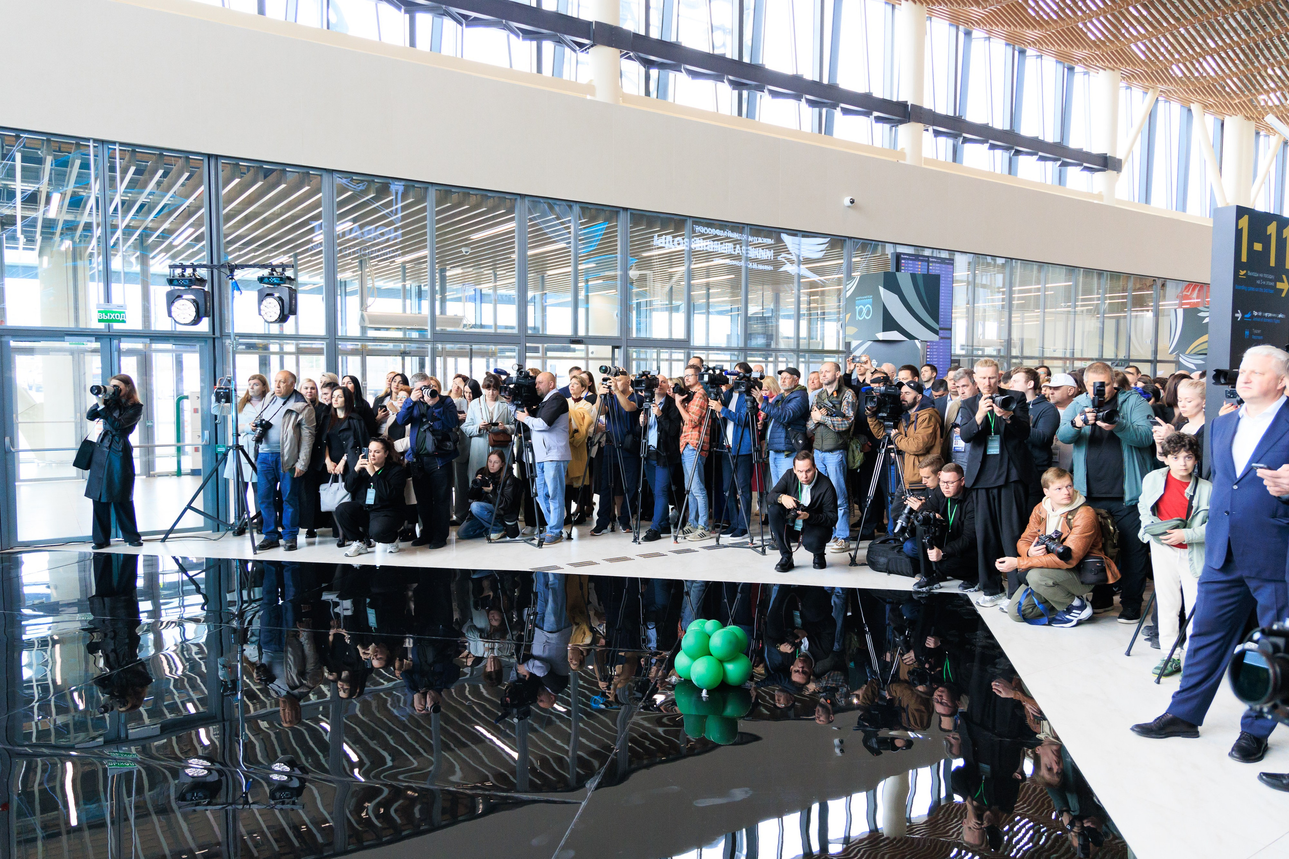 Открытие нового терминала Международного аэропорта Минеральные воды им. М. Ю. Лермонтова!. Репортажный и свадебный фотограф Пятигорск и КМВ