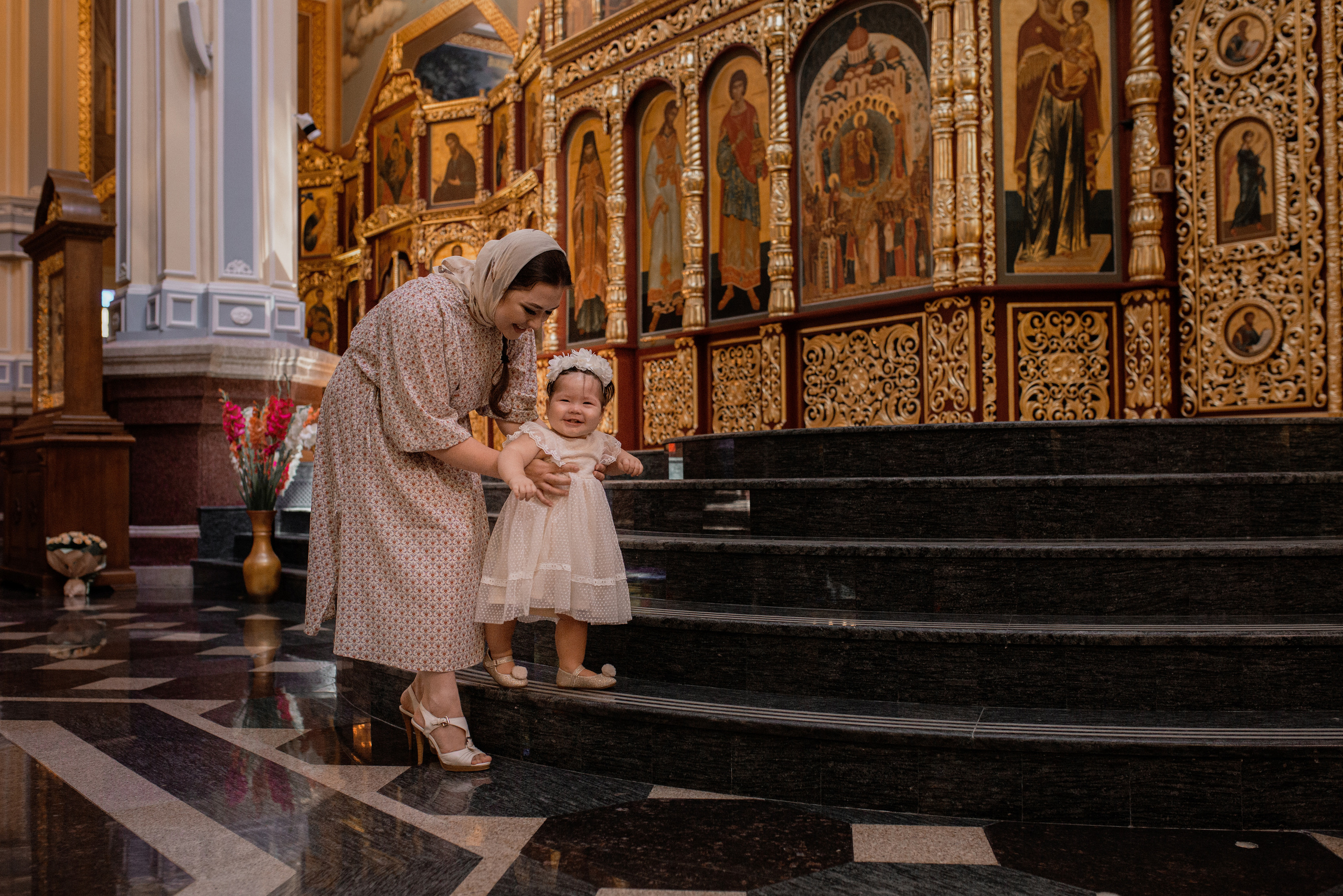 Фотосессия таинства Крещения в Ташкенте. Фотограф на Крещение и Венчание в Ташкенте