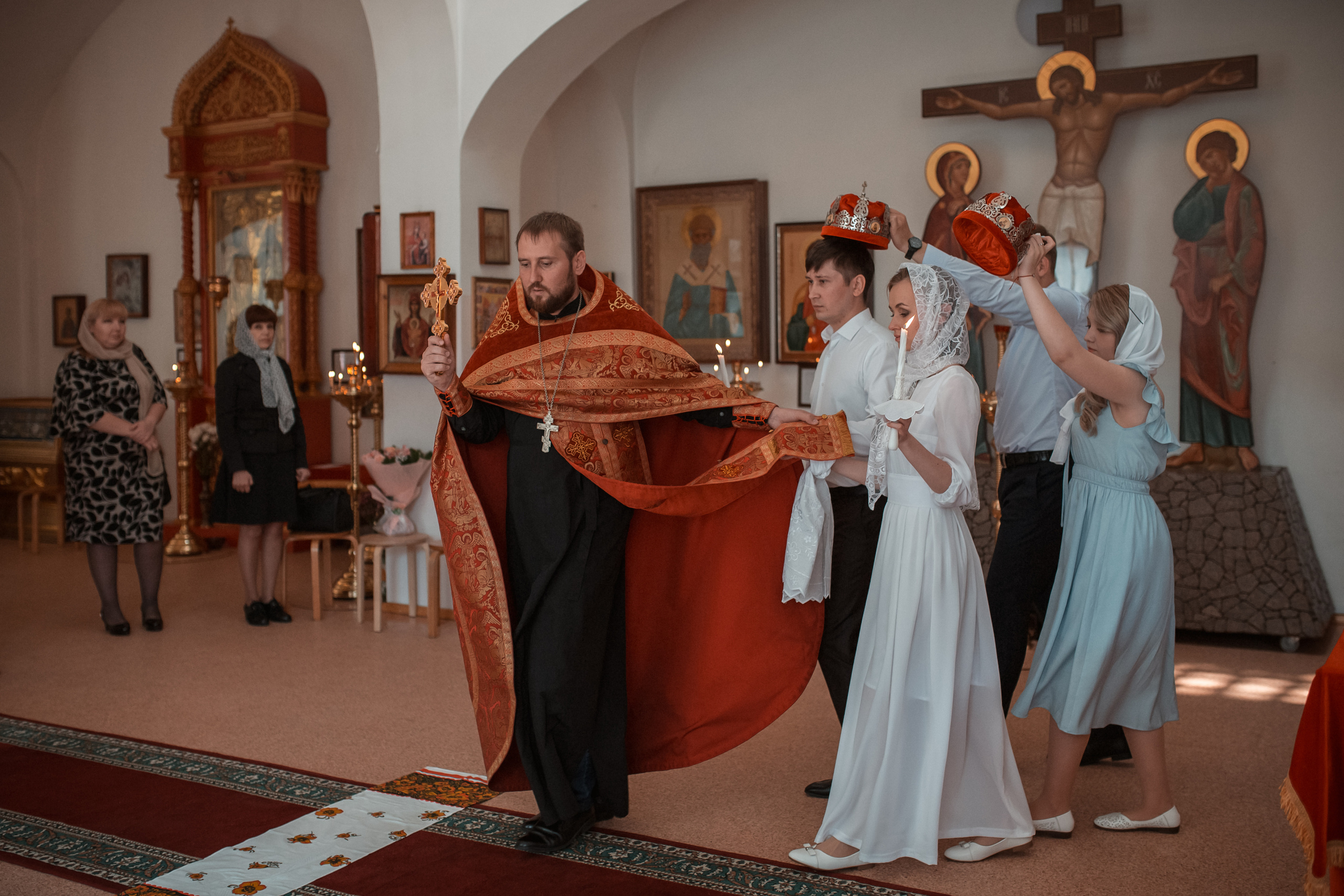 Фотосессия таинства Венчания в Ташкенте. Фотограф на Крещение и Венчание в Ташкенте