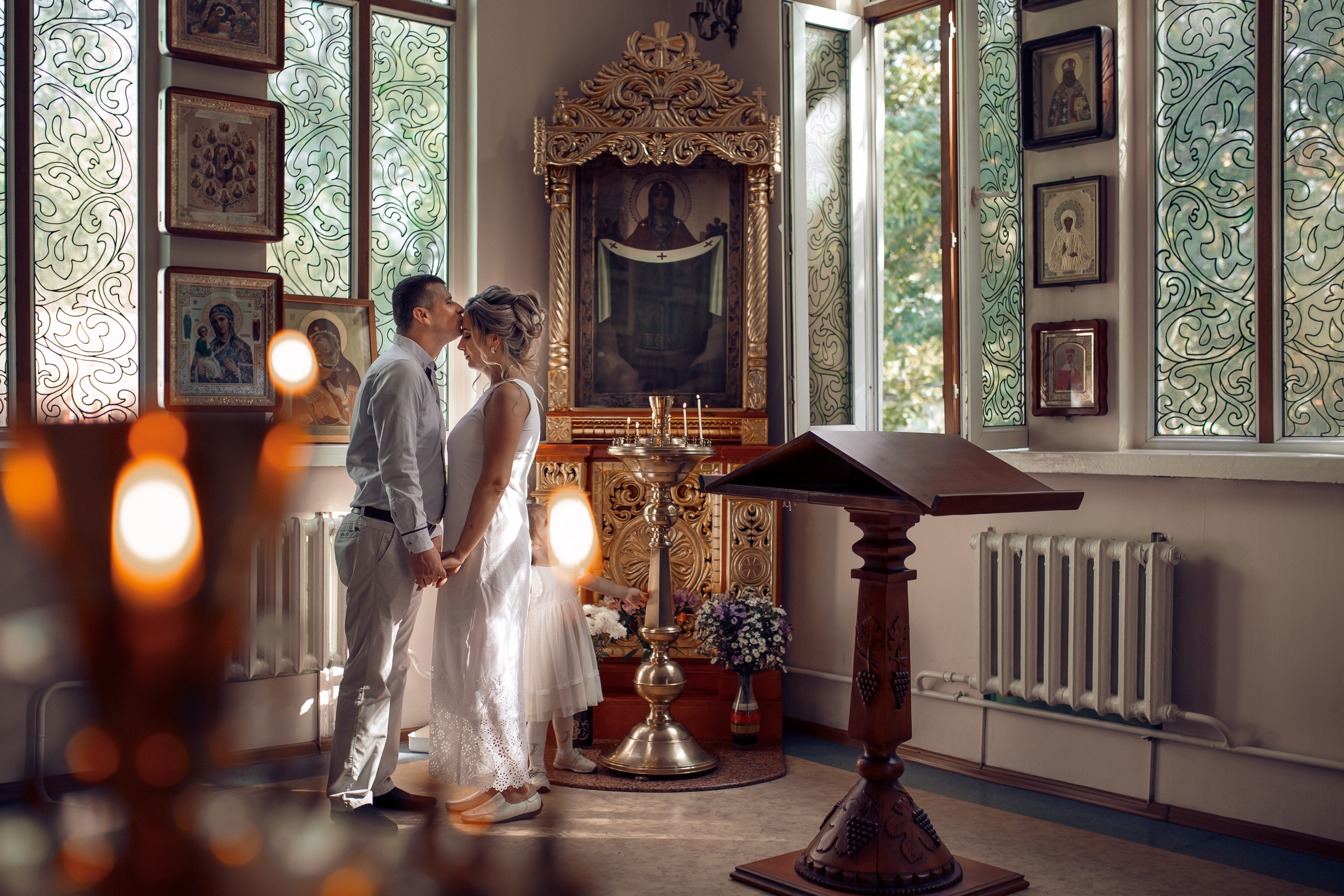 Фотосессия таинства Венчания в Ташкенте. Фотограф на Крещение и Венчание в Ташкенте